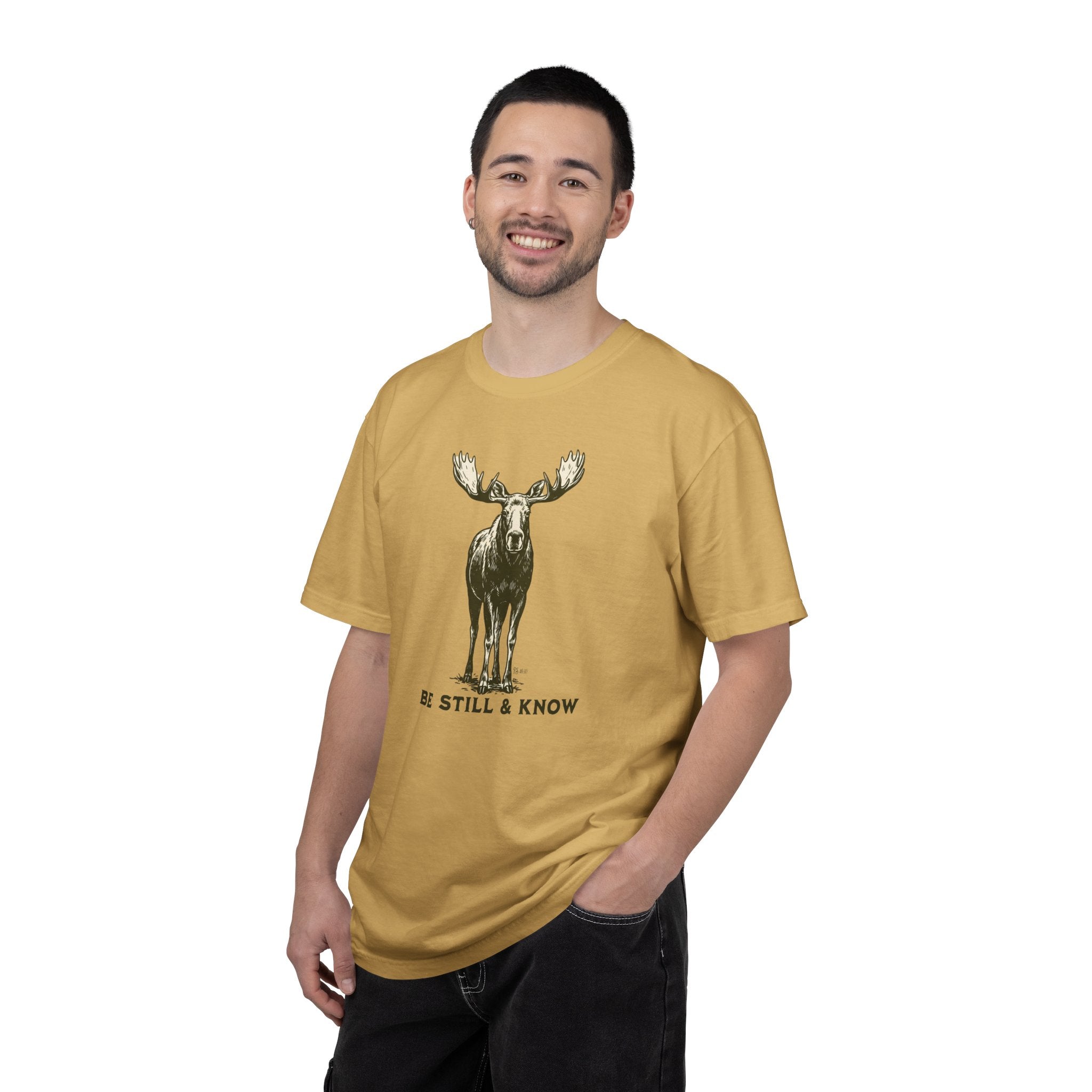 Be Still & Know Moose Graphic T-Shirt