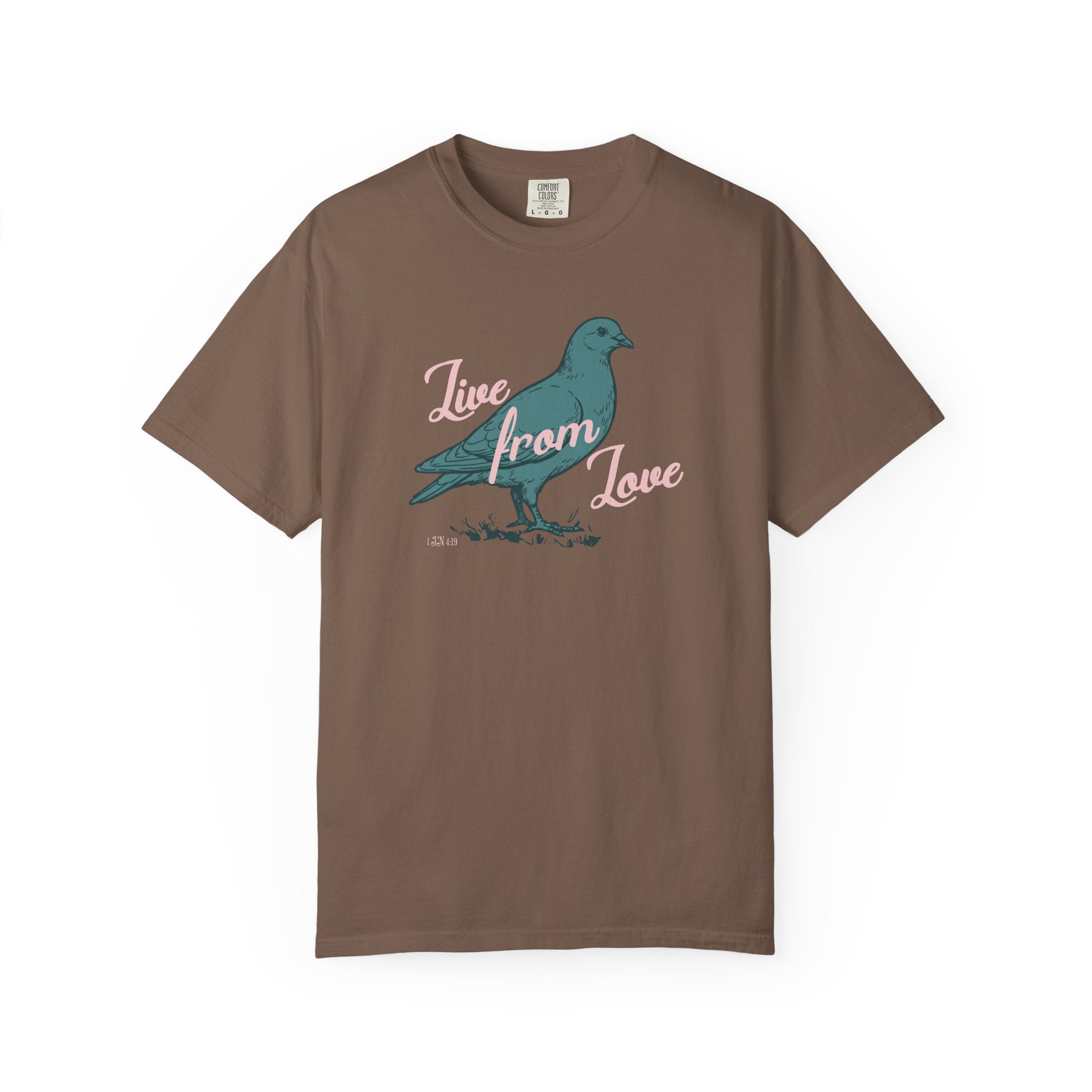 Live From Love - Dove Graphic Tee (Blue)
