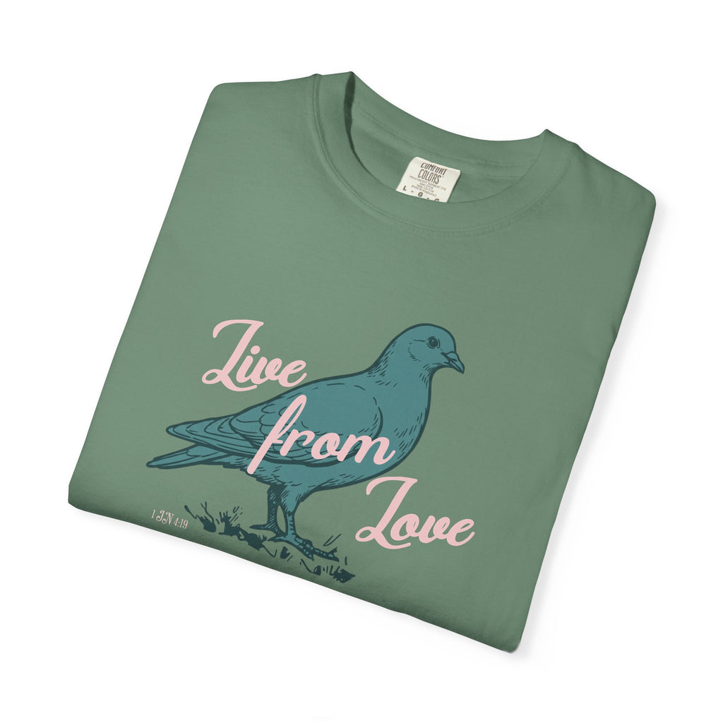 Live From Love - Dove Graphic Tee (Blue)