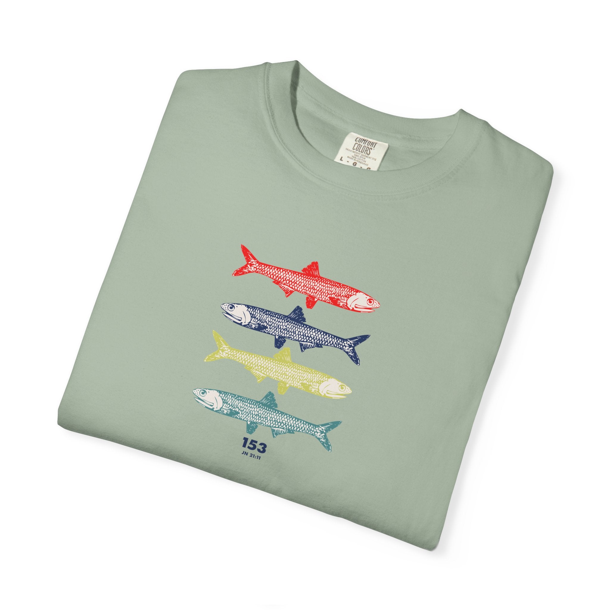 153 Abundance - Fish Graphic T-Shirt