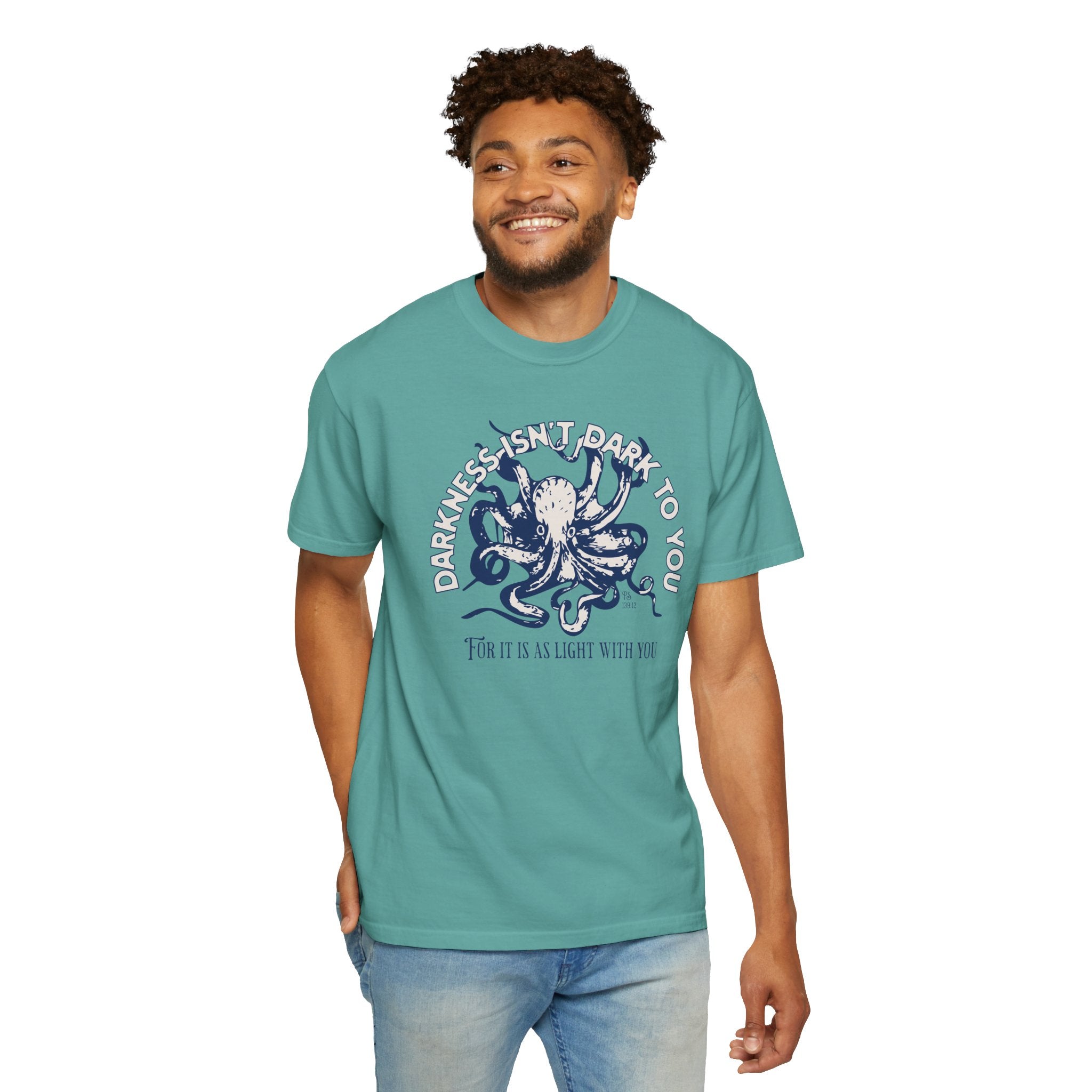 Darkness Is Not Dark to You - Octopus T-shirt