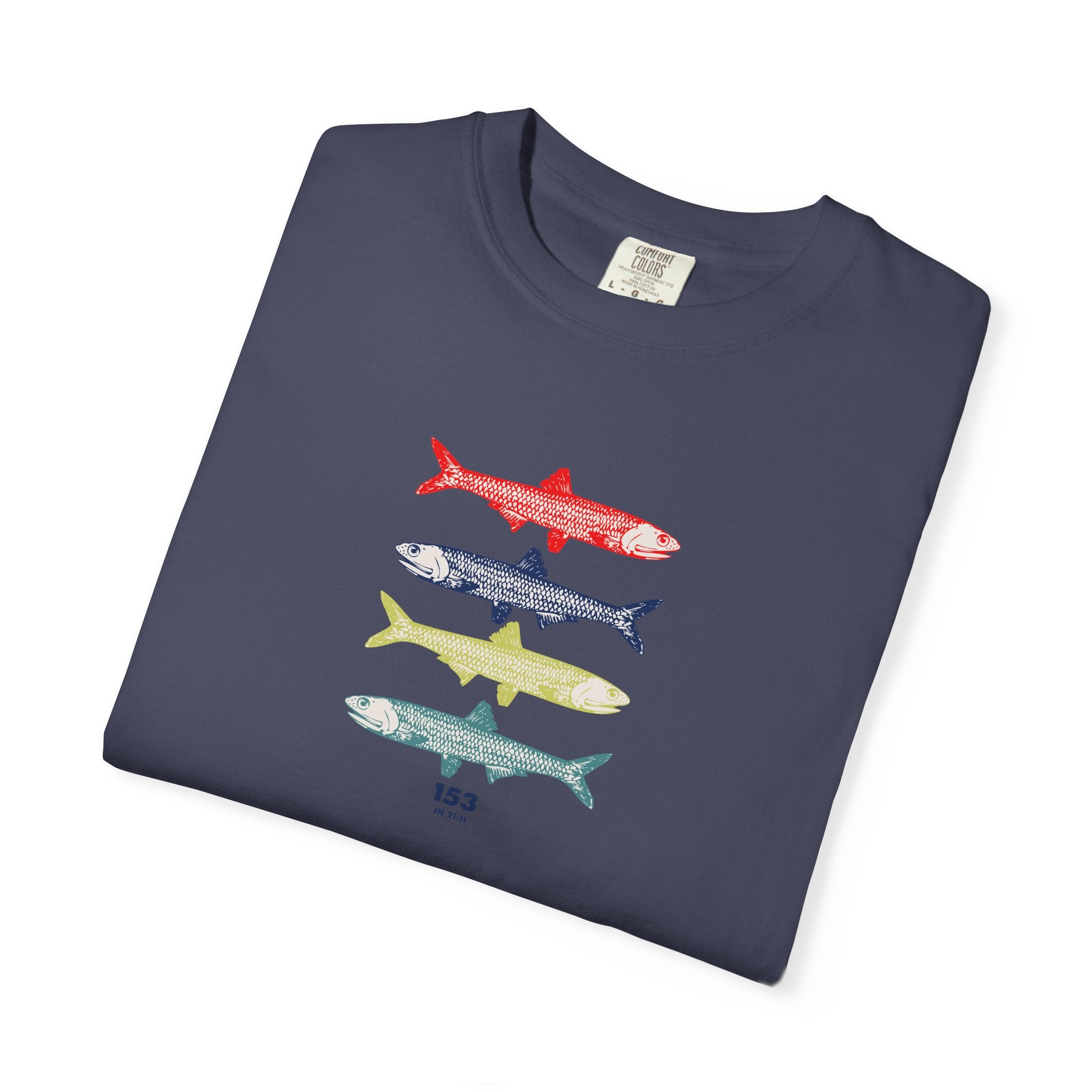 153 Abundance - Fish Graphic T-Shirt