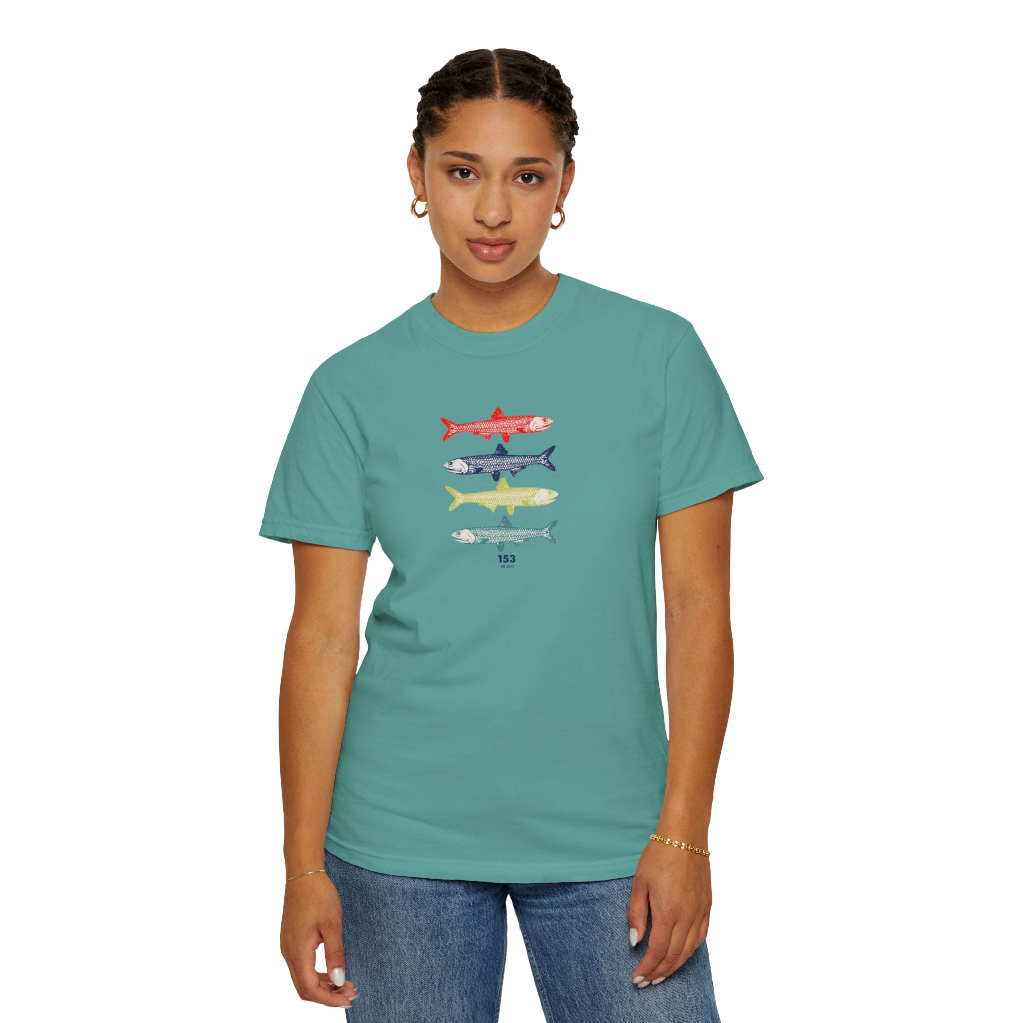 153 Abundance - Fish Graphic T-Shirt