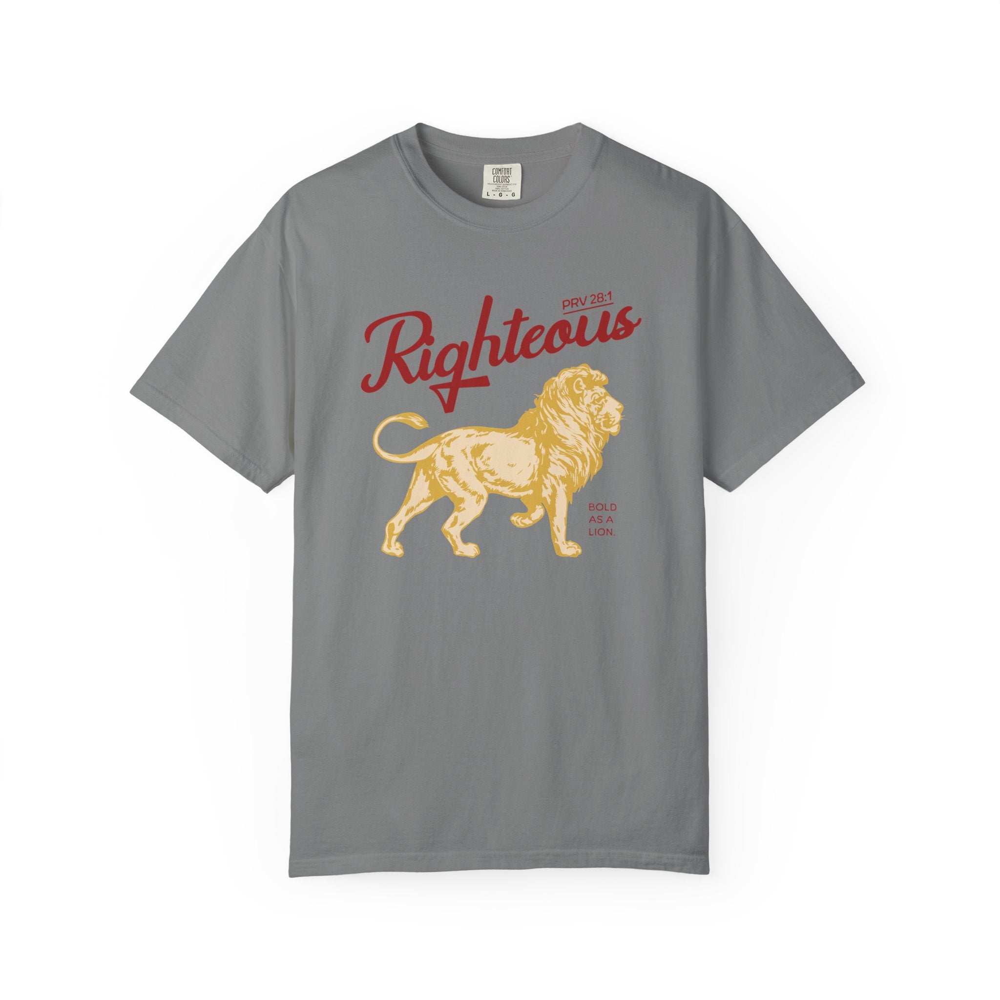 Righteous - Lion Graphic T-Shirt