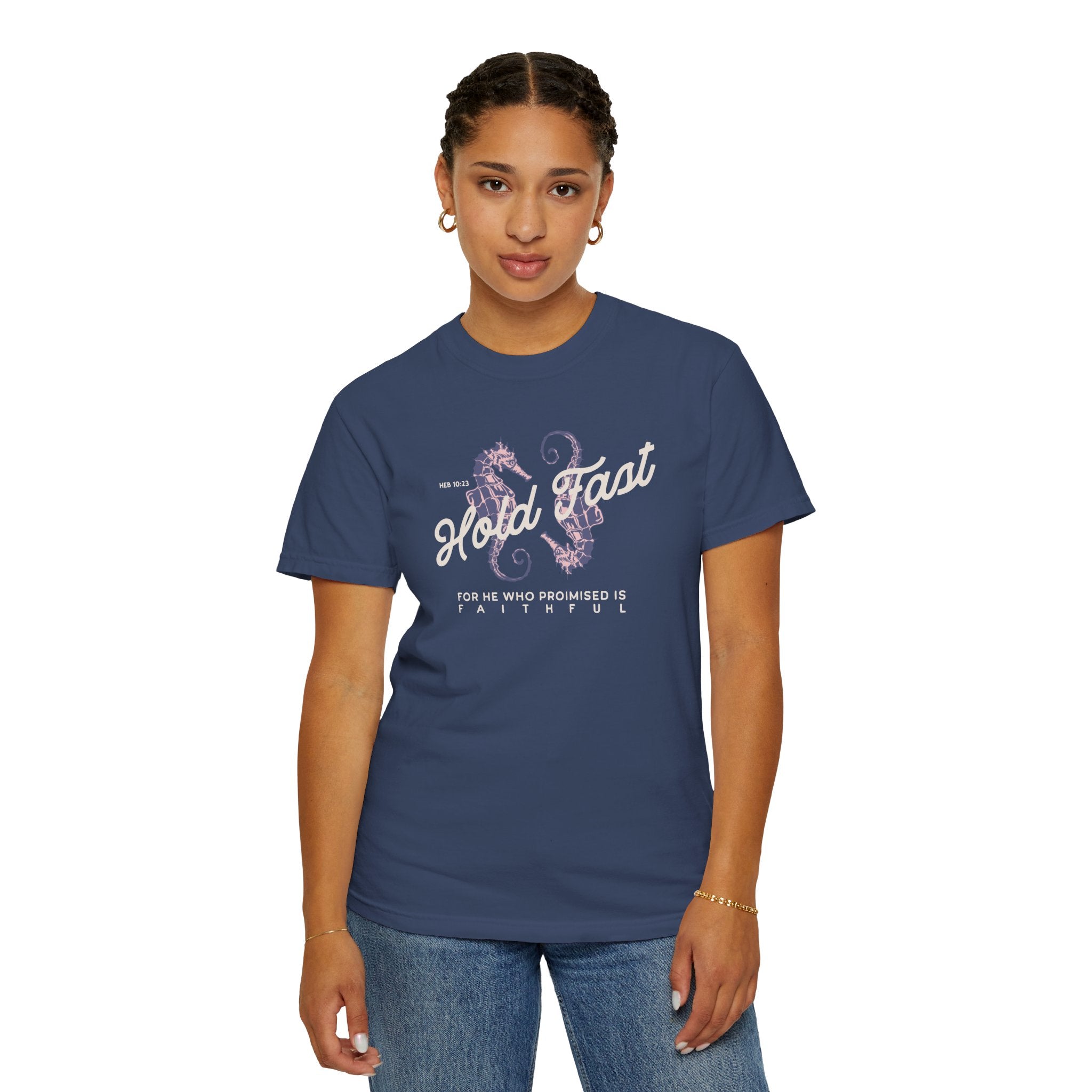 Hold Fast - Seahorse Graphic T-Shirt