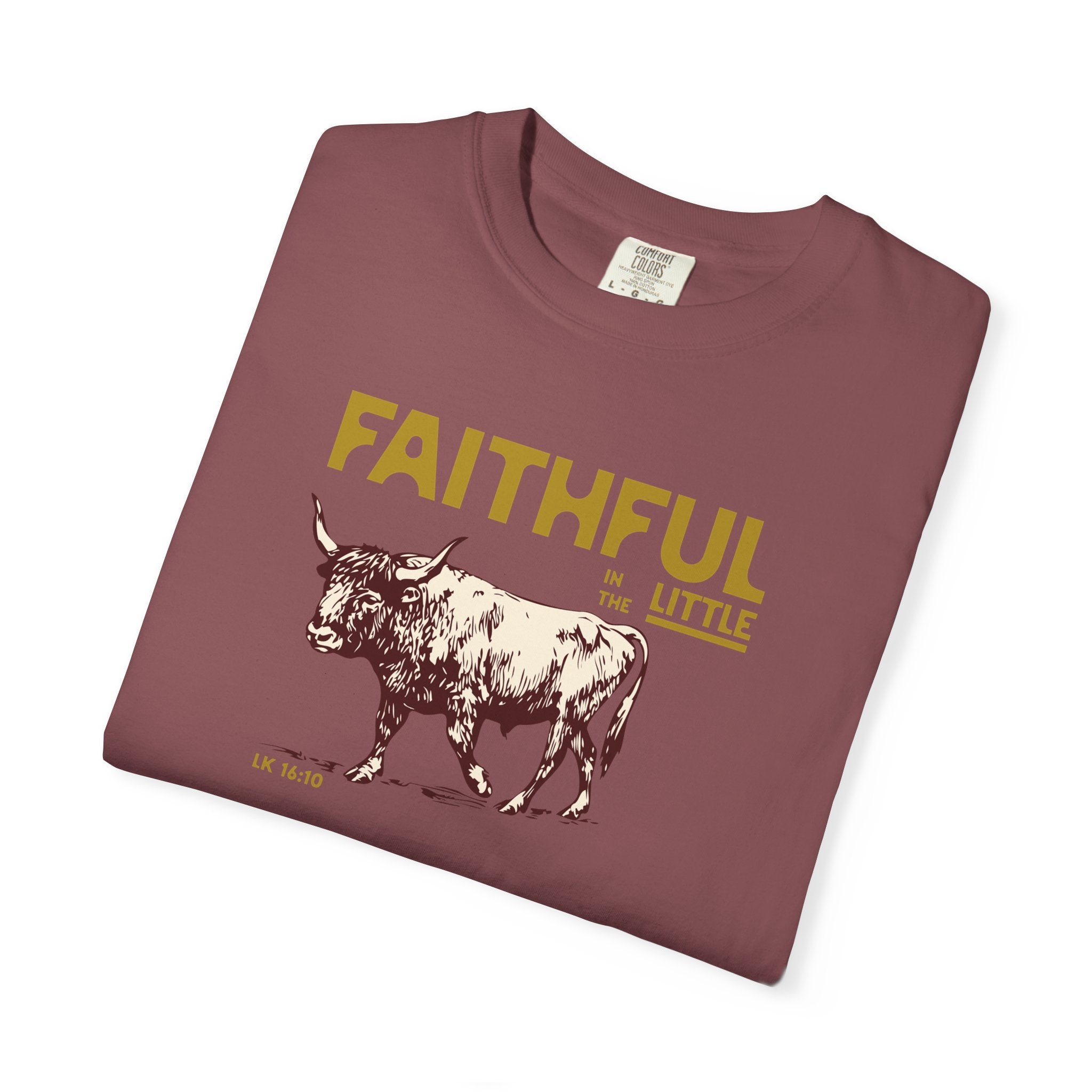 Faithful in the Little - Ox T-Shirt