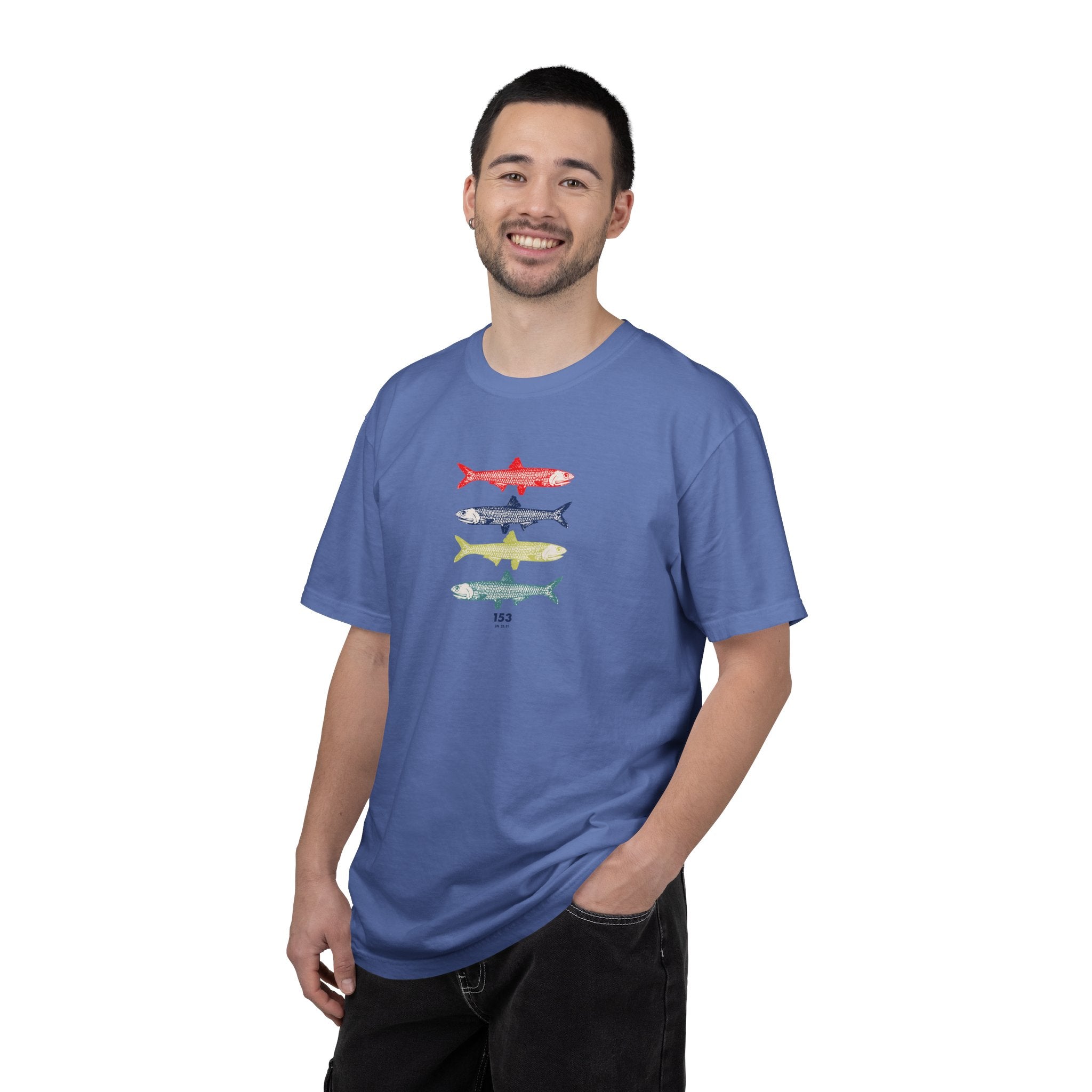 153 Abundance - Fish Graphic T-Shirt