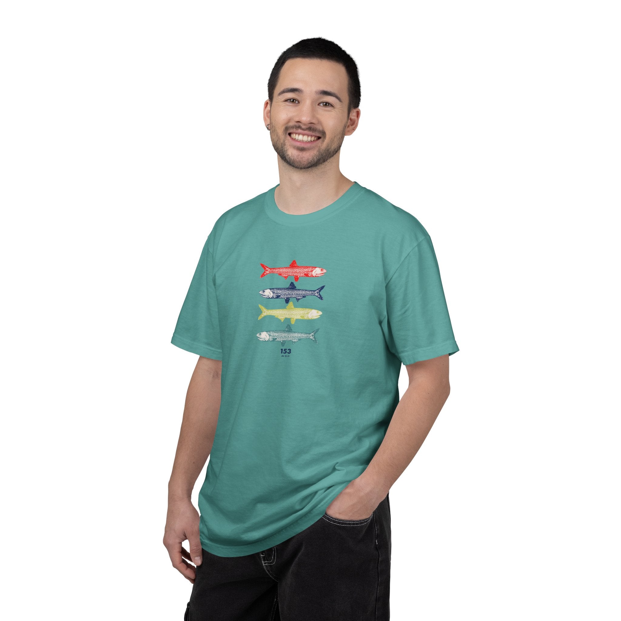 153 Abundance - Fish Graphic T-Shirt