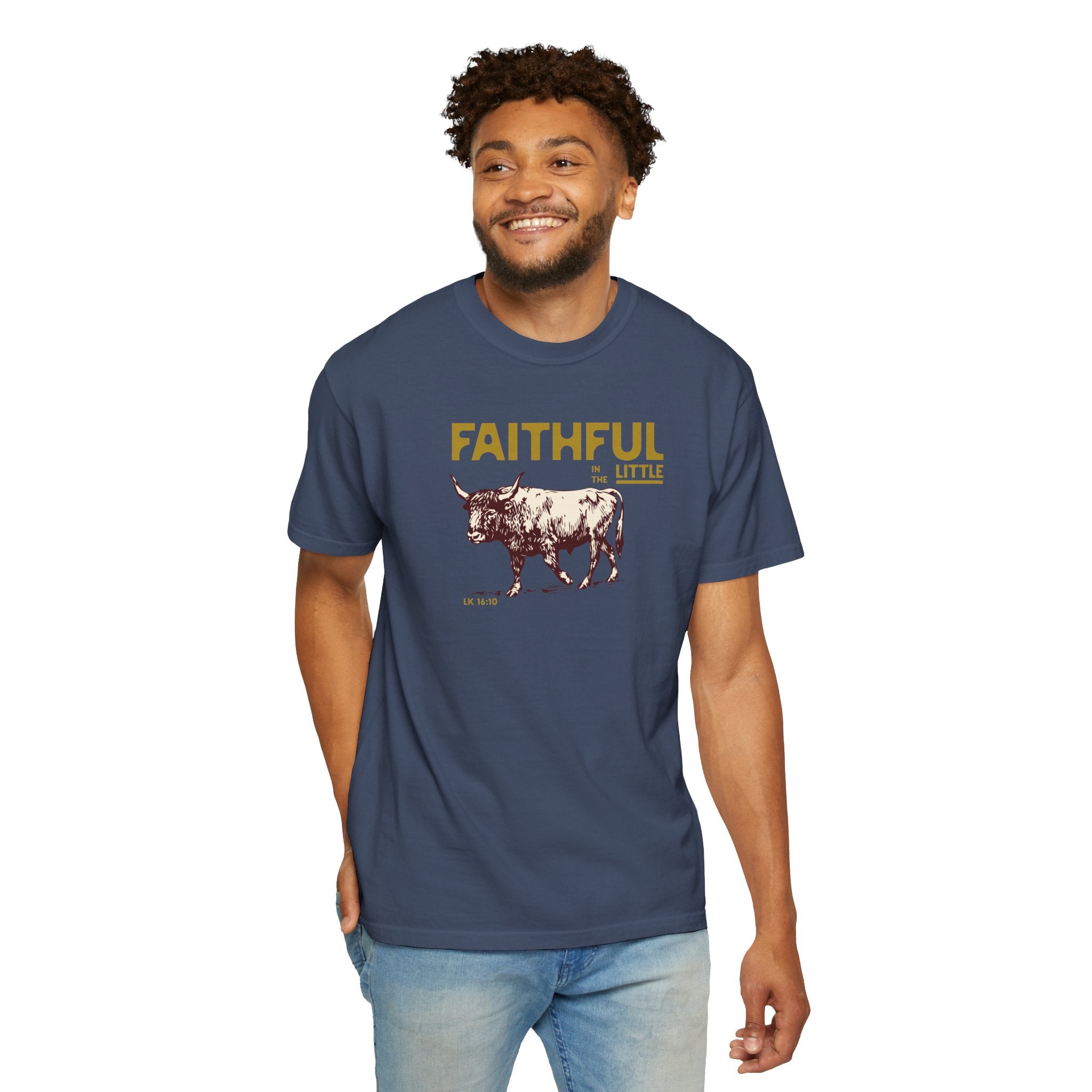 Faithful in the Little - Ox T-Shirt