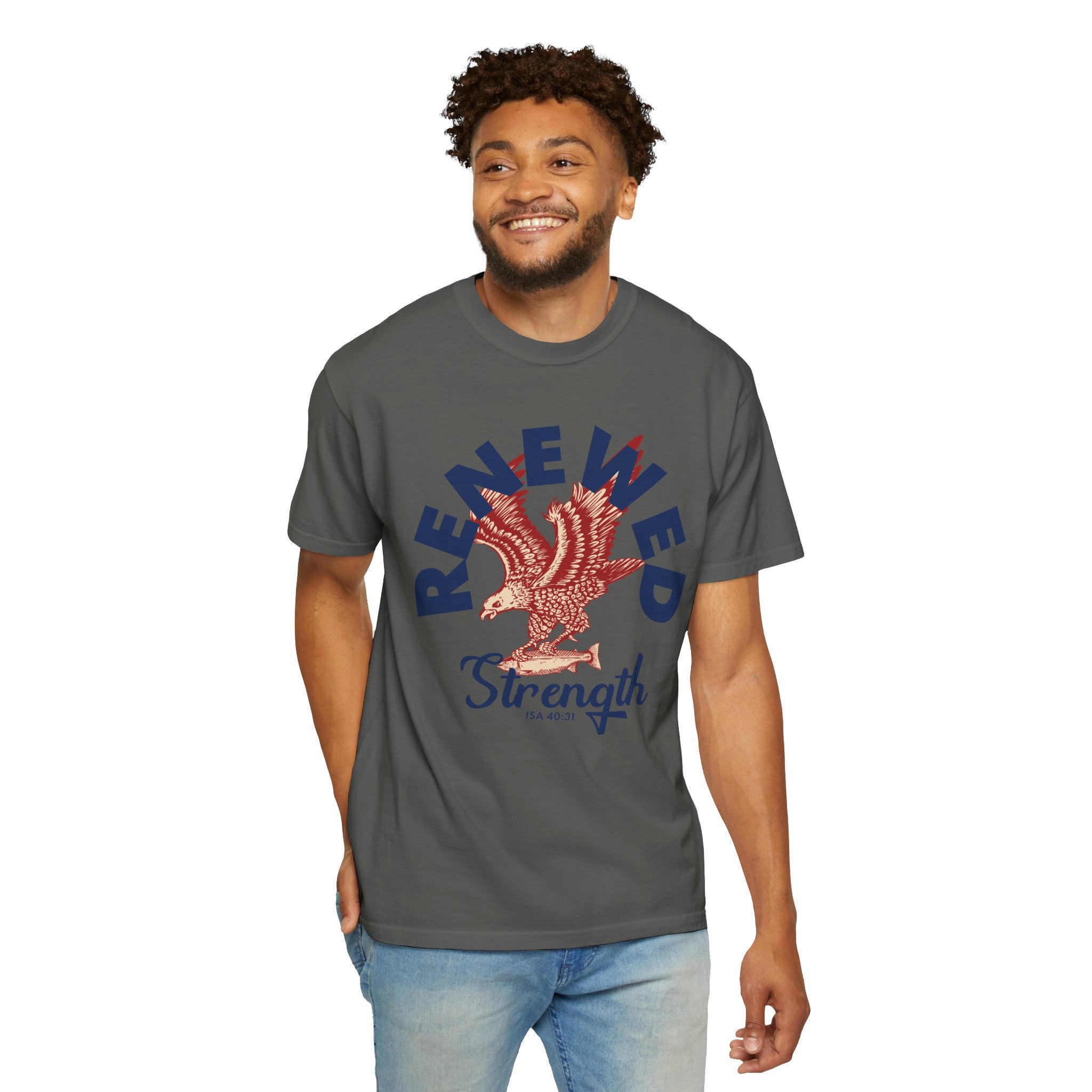 Renewed Strength - Eagle Graphic T-Shirt
