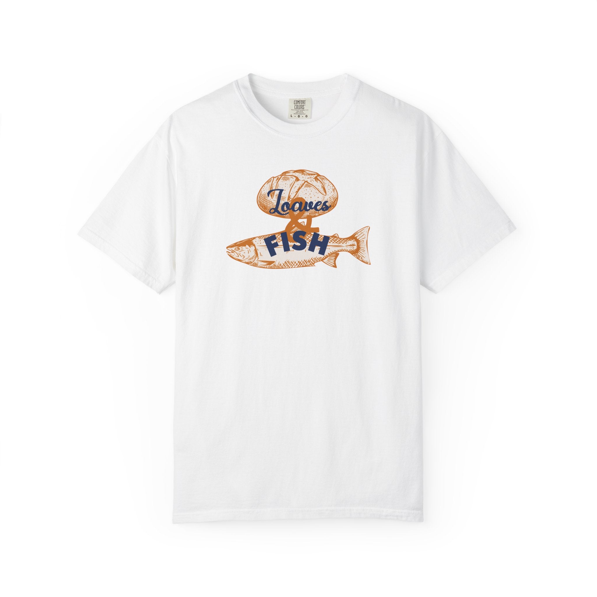 Loaves and Fish Miracle T-Shirt - Jesus Multiplication Faith Tee