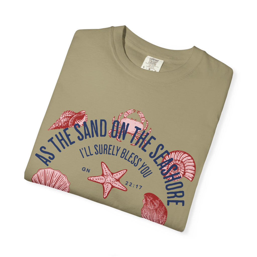 As the Sand on the Seashore - Sea Shells Graphic Tee
