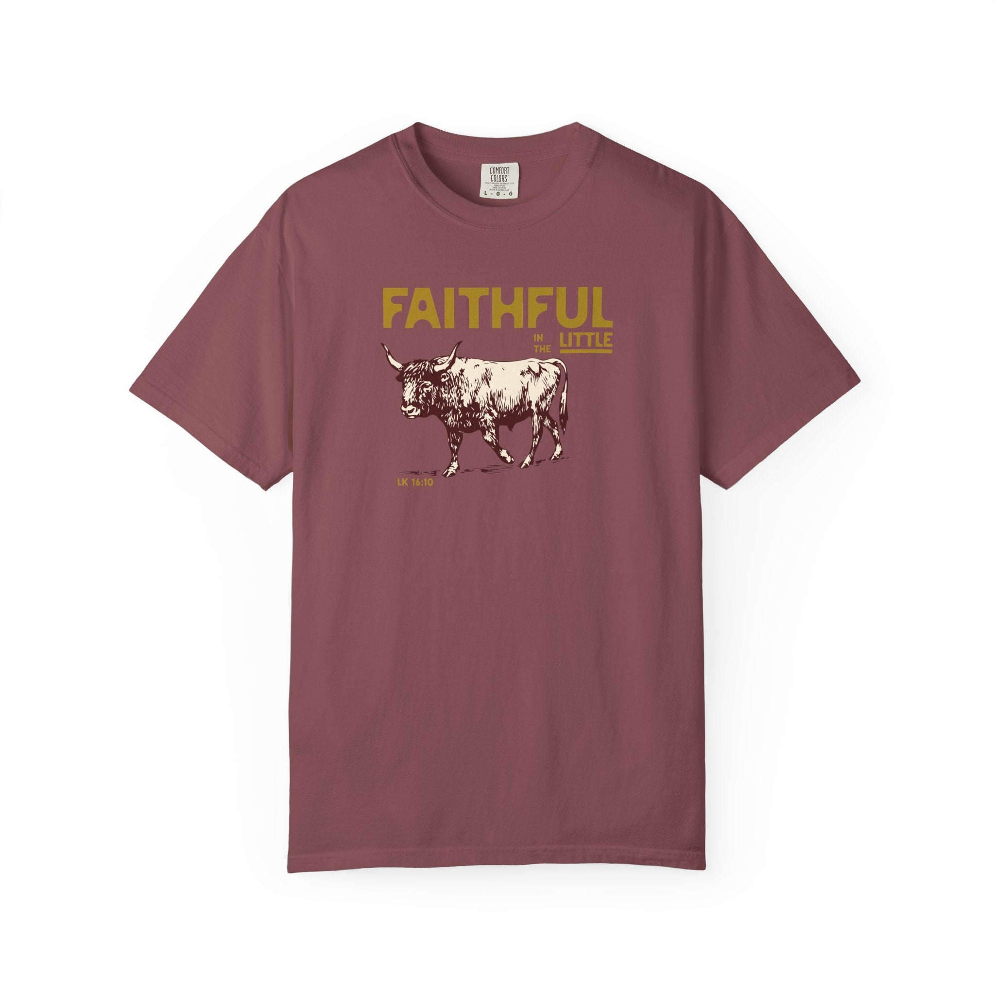Faithful in the Little - Ox T-Shirt