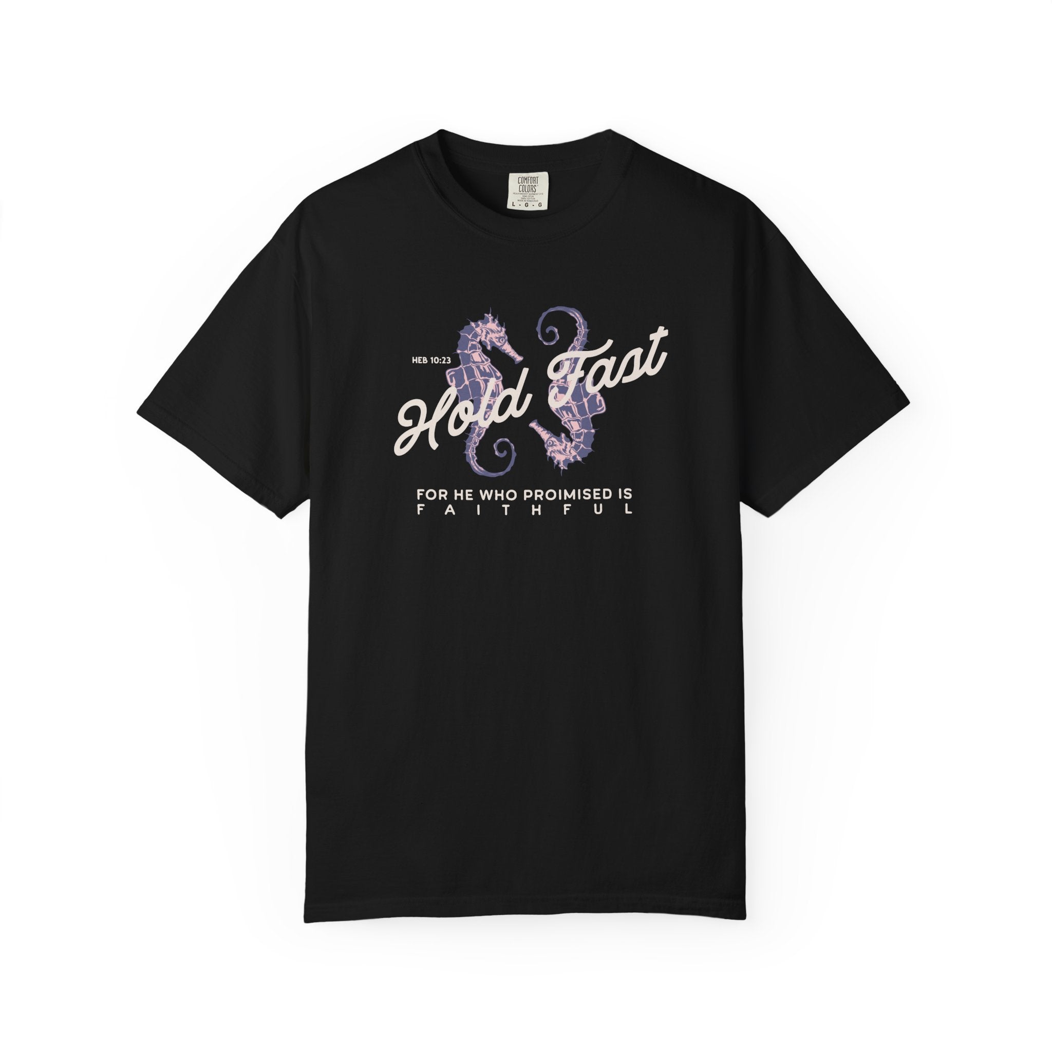 Hold Fast - Seahorse Graphic T-Shirt
