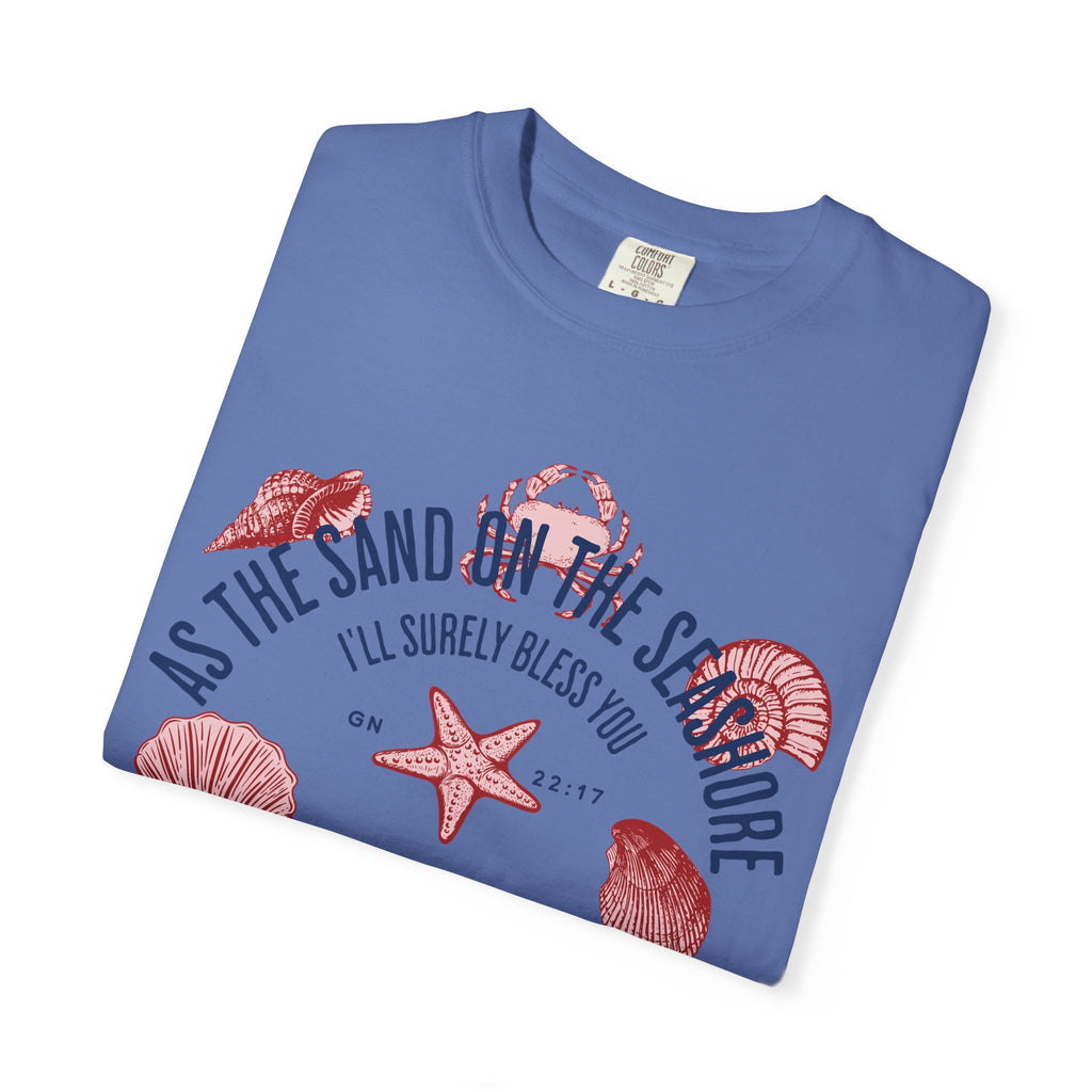 As the Sand on the Seashore - Sea Shells Graphic Tee