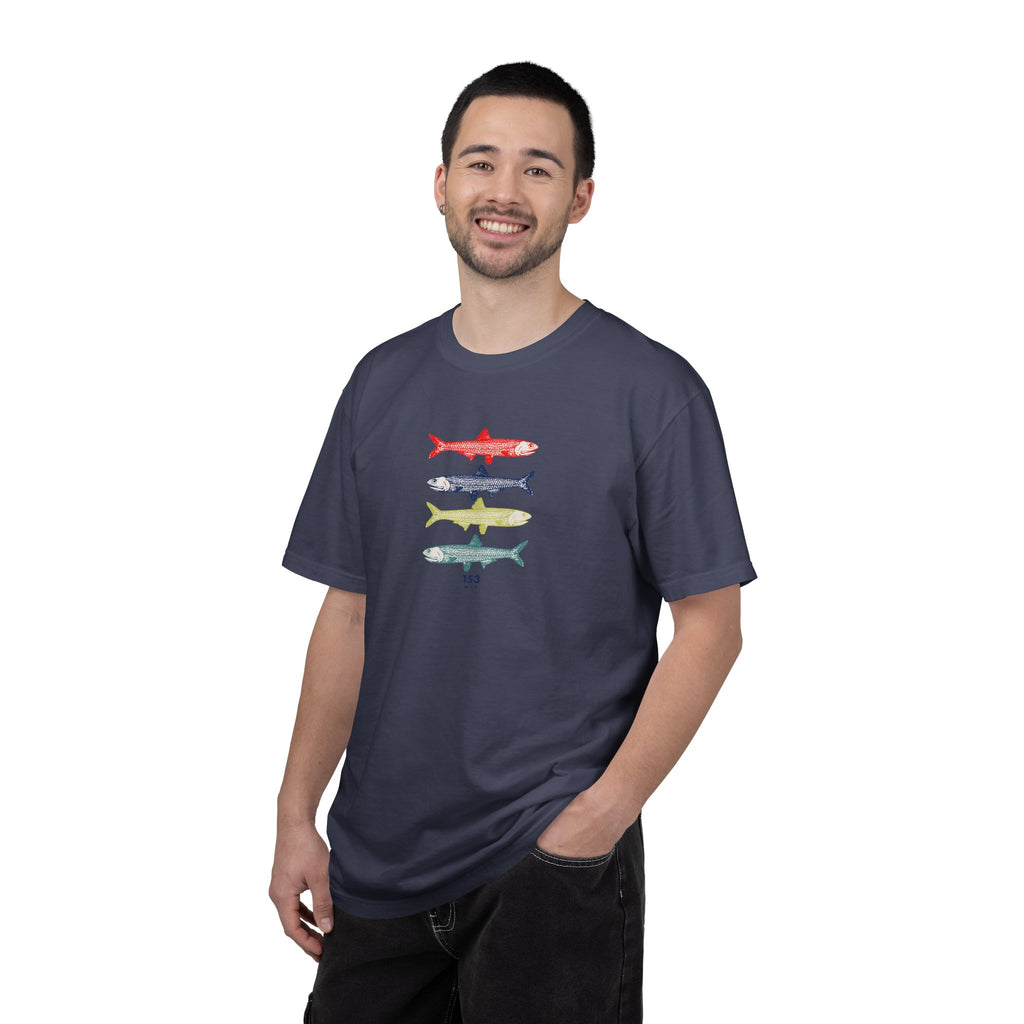 153 Abundance - Fish Graphic T-Shirt