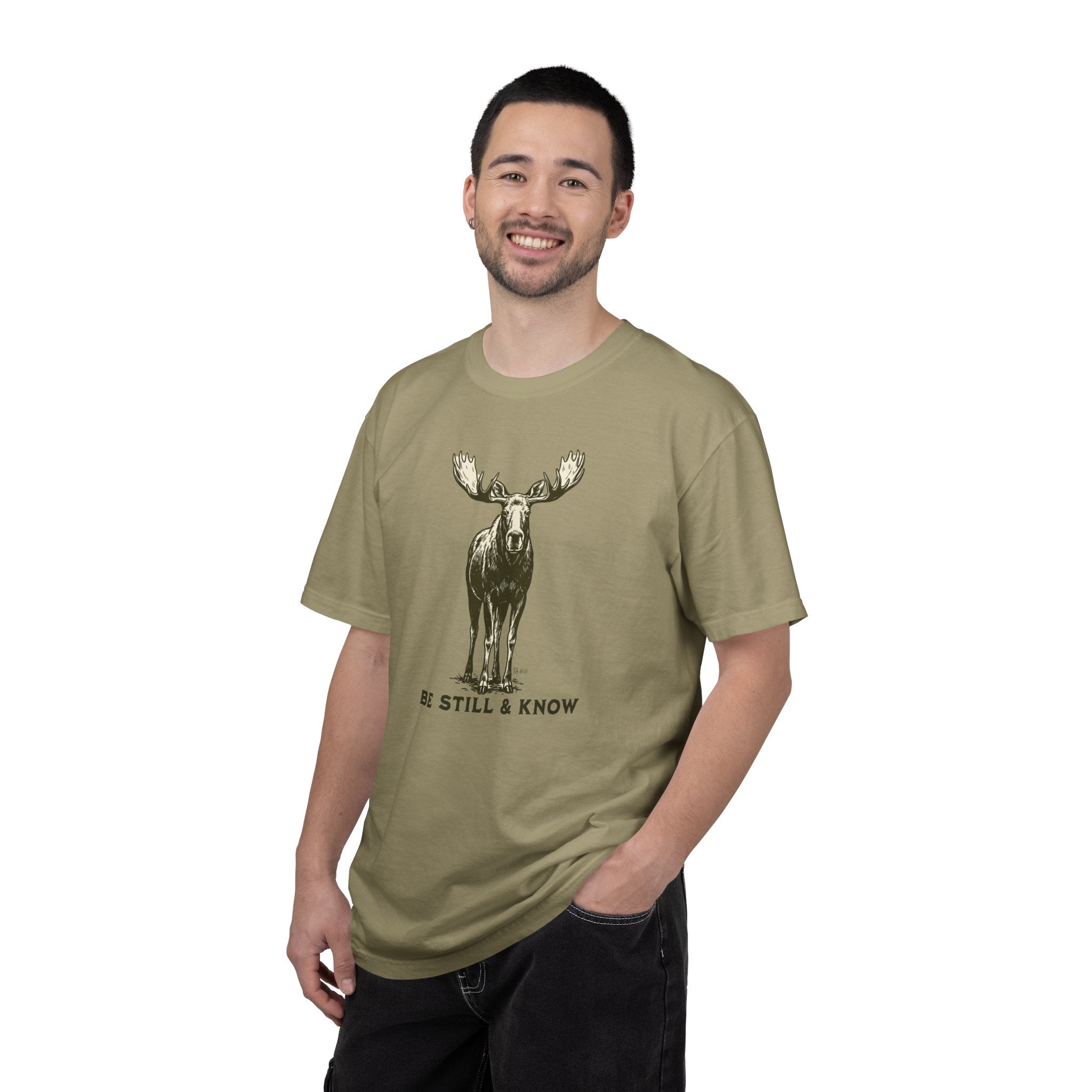 Be Still & Know Moose Graphic T-Shirt