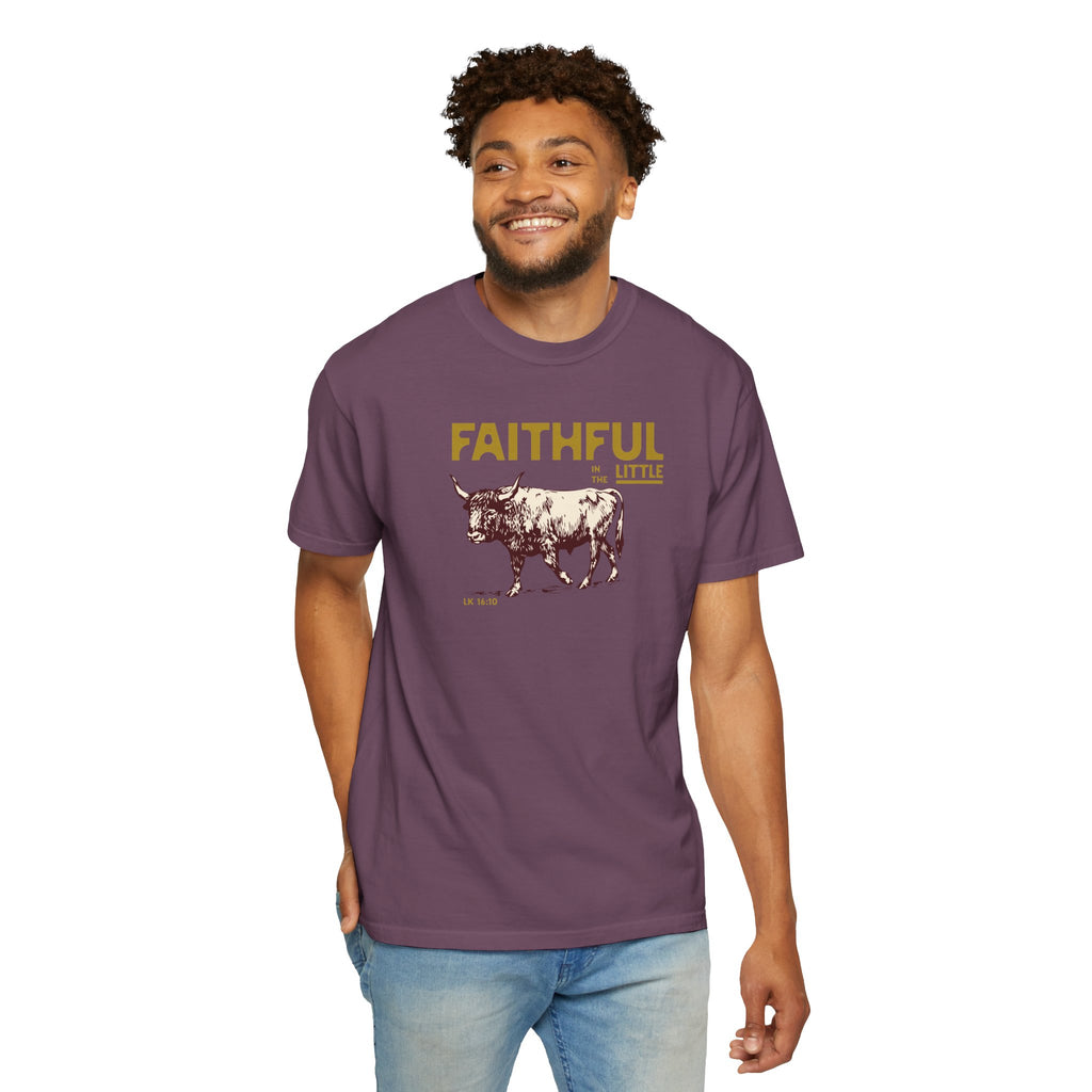 Faithful in the Little - Ox T-Shirt