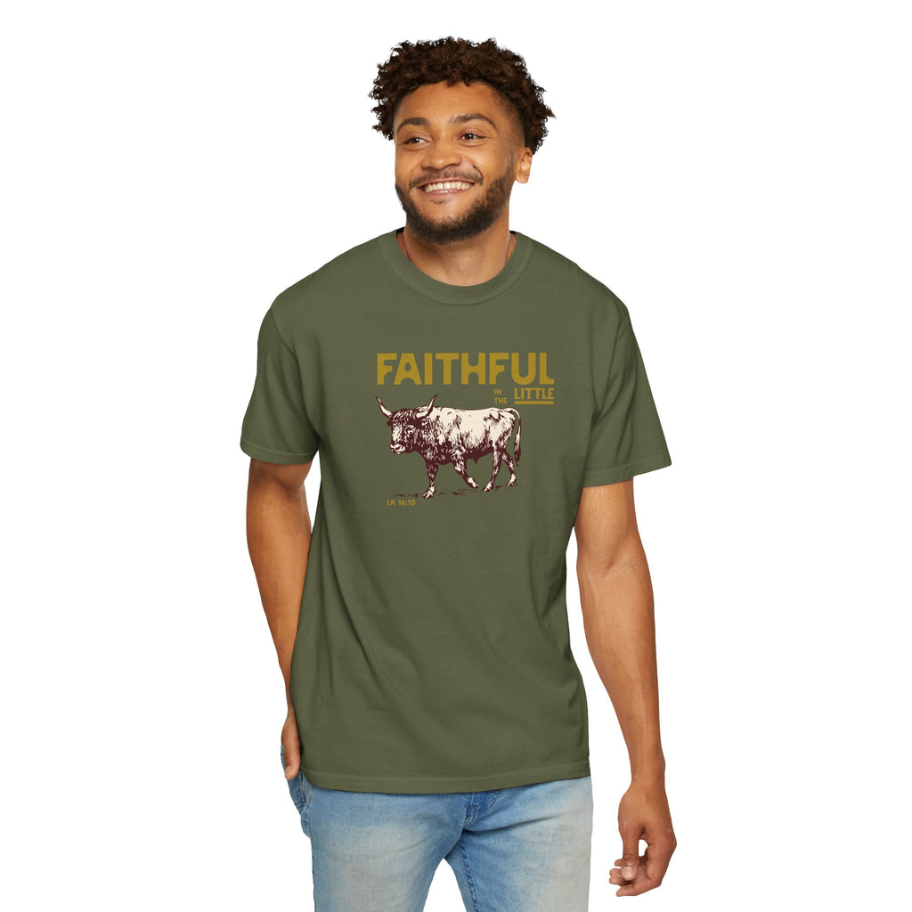 Faithful in the Little - Ox T-Shirt