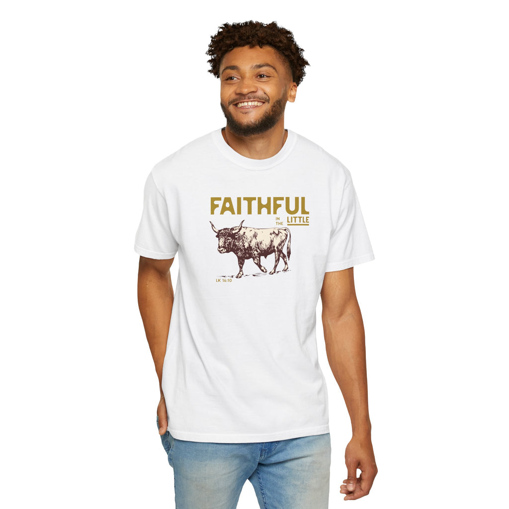 Faithful in the Little - Ox T-Shirt