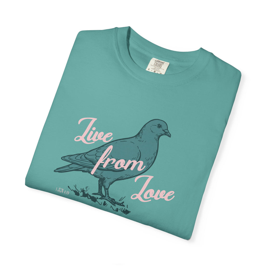 Live From Love - Dove Graphic Tee (Blue)