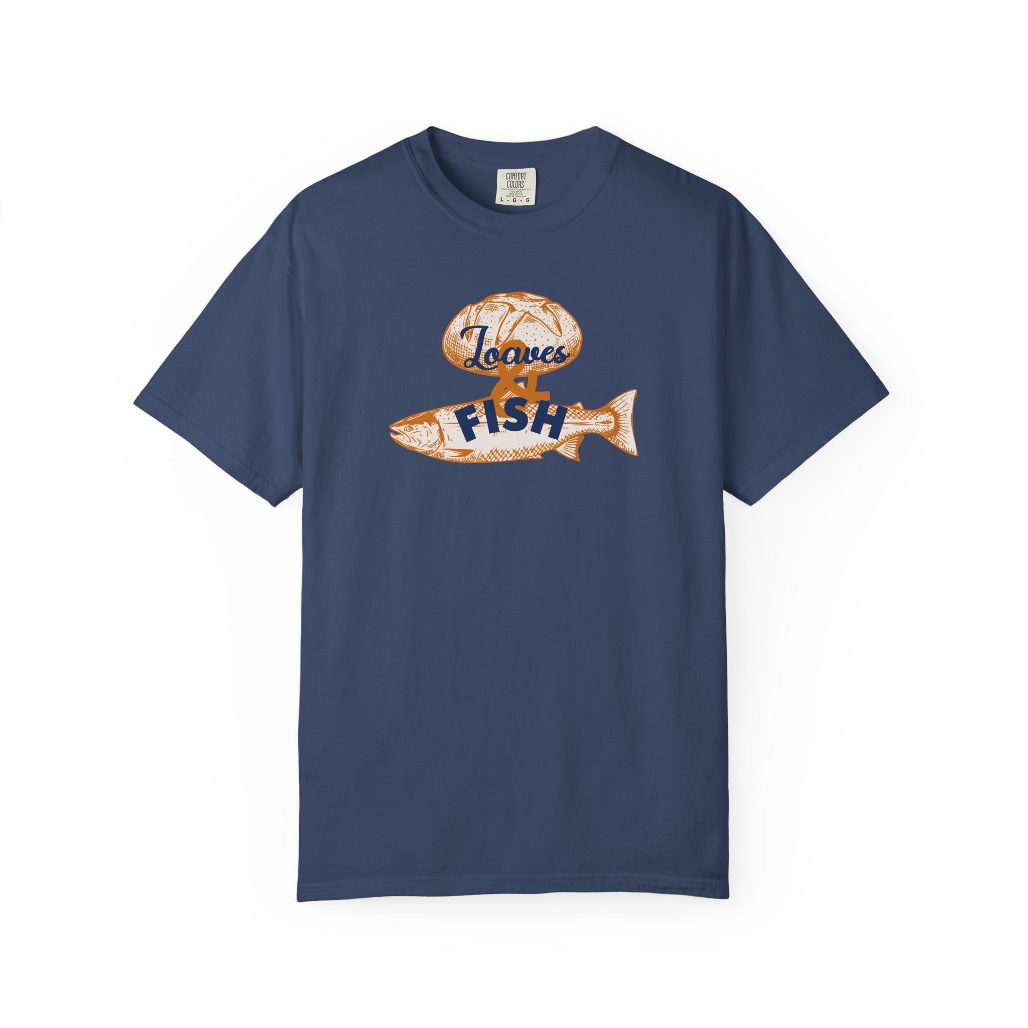 Loaves and Fish Miracle T-Shirt - Jesus Multiplication Faith Tee