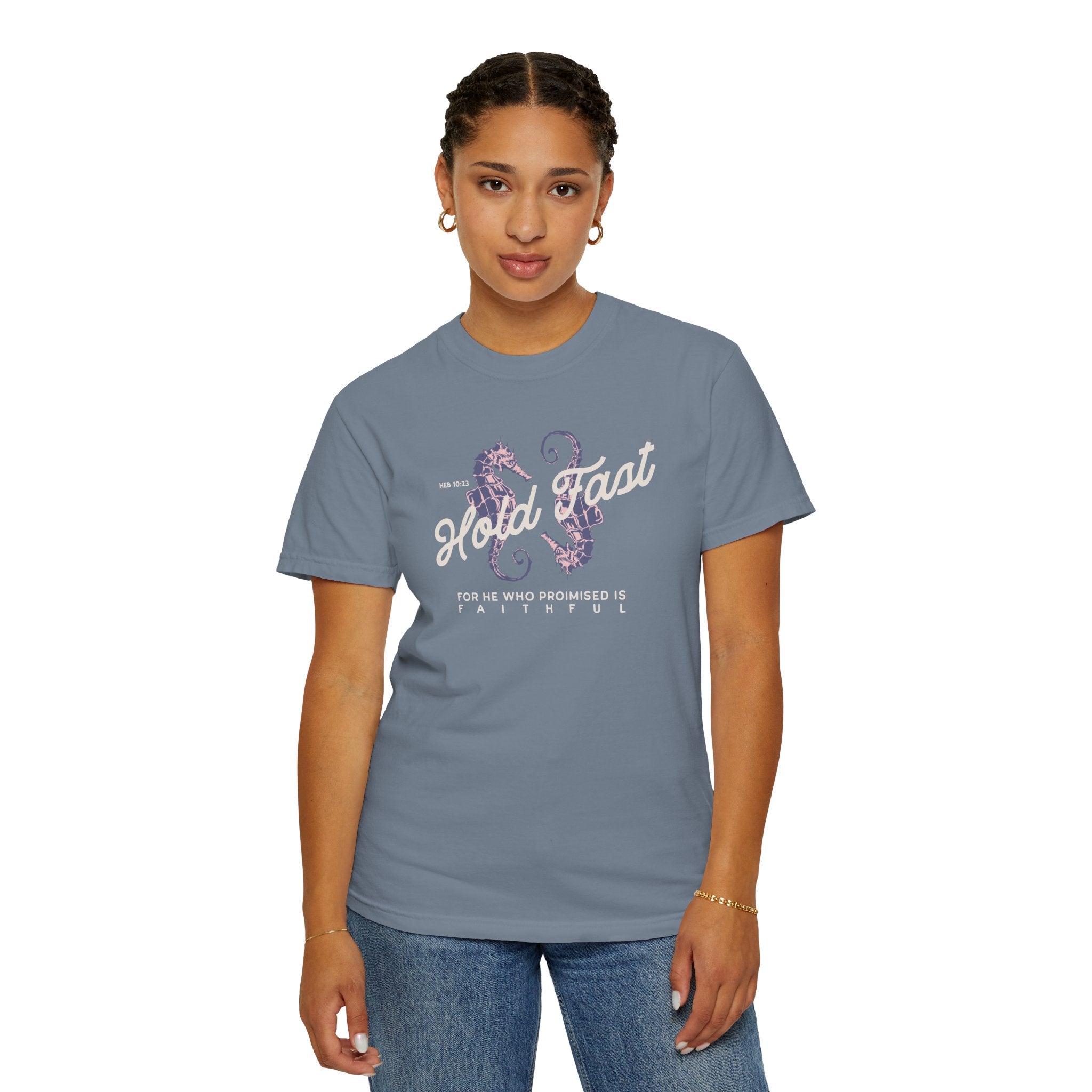Hold Fast - Seahorse Graphic T-Shirt