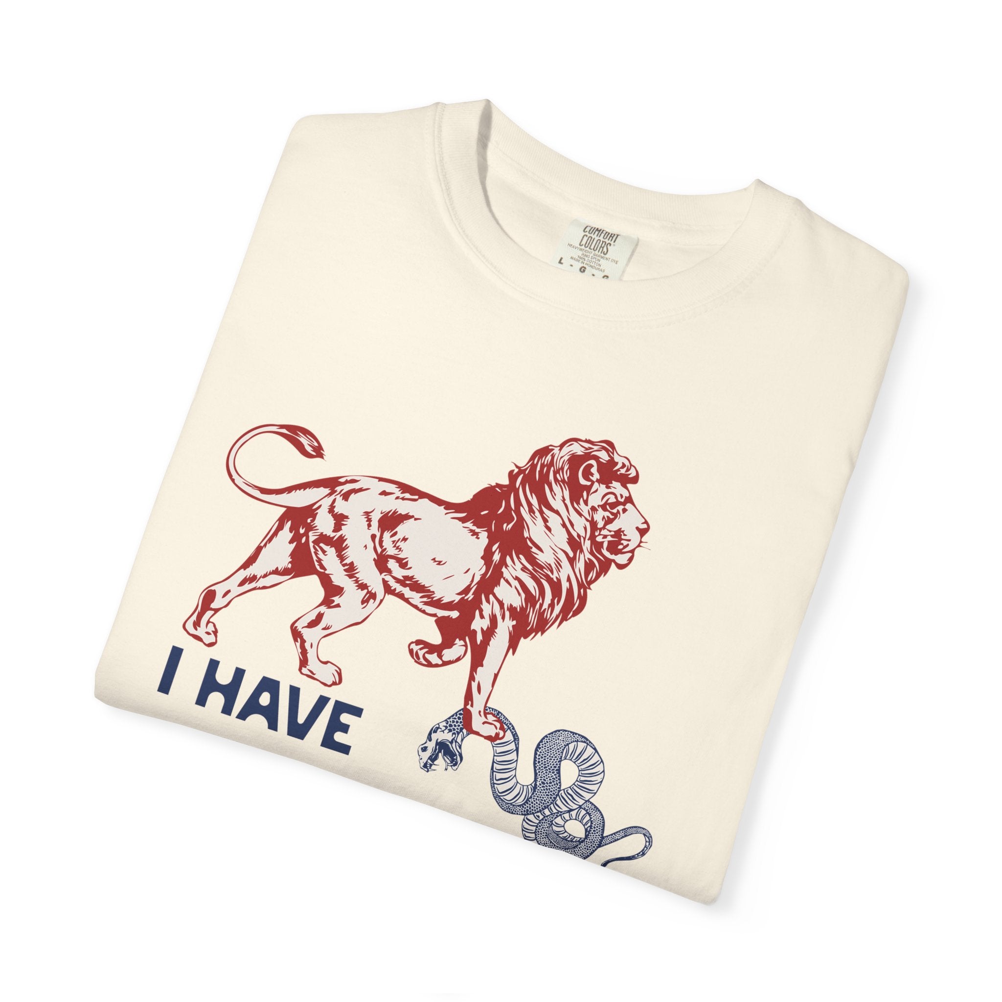 I Have Given You Authority - Lion & Snake T-Shirt