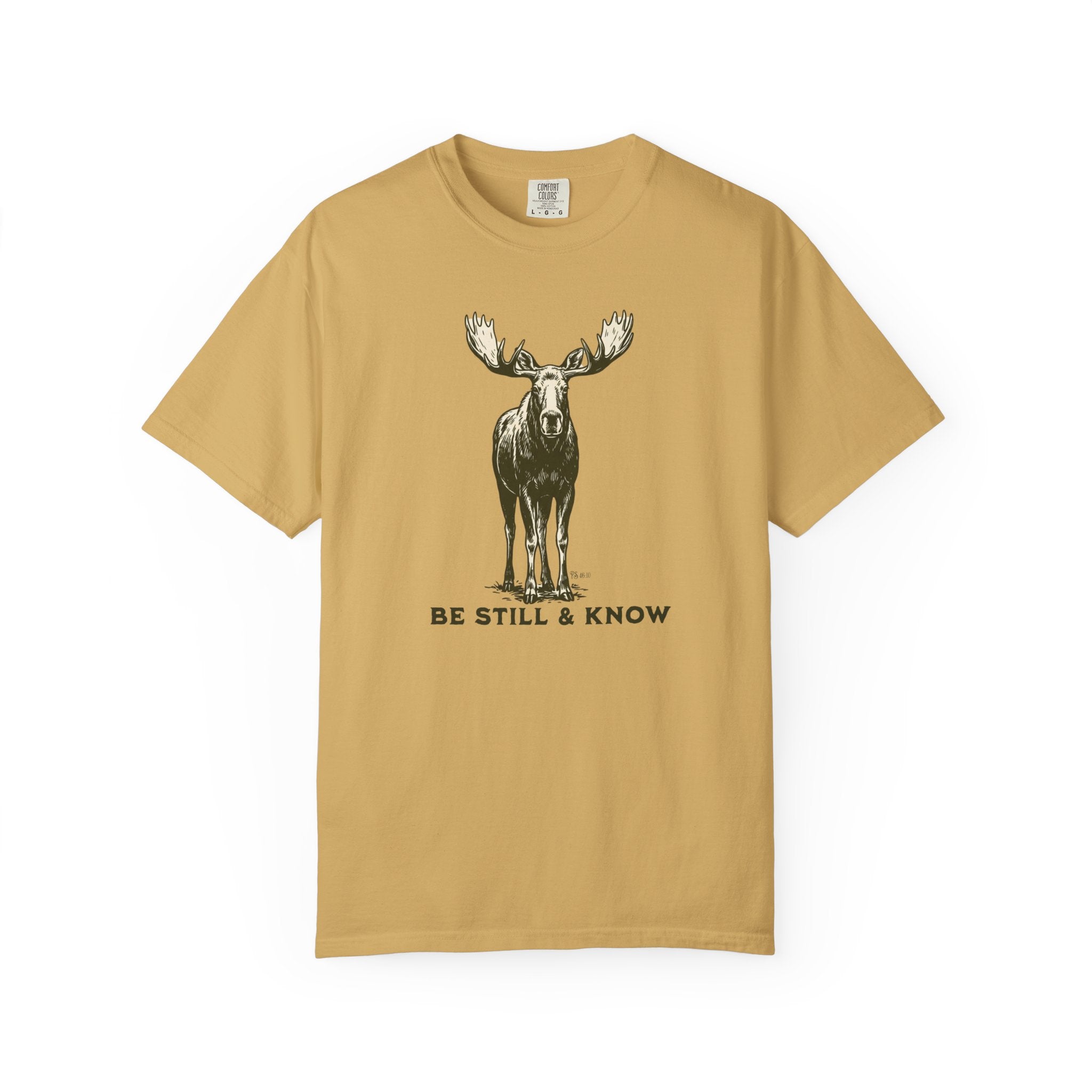 Be Still & Know Moose Graphic T-Shirt