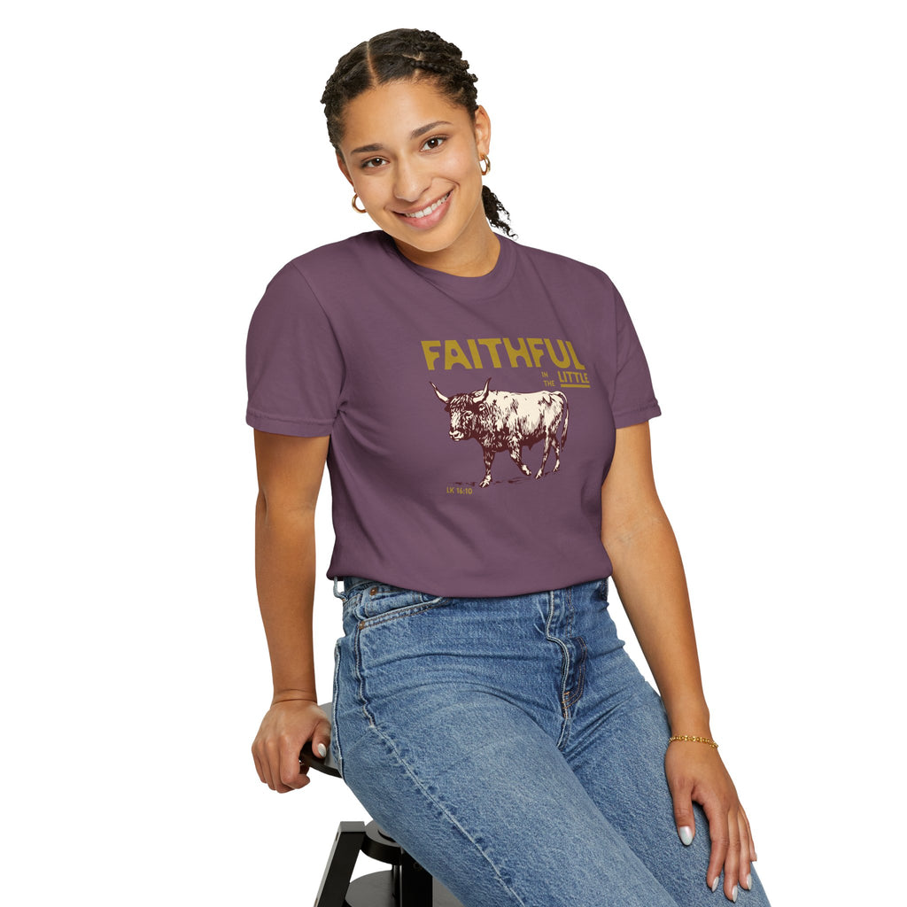 Faithful in the Little - Ox T-Shirt