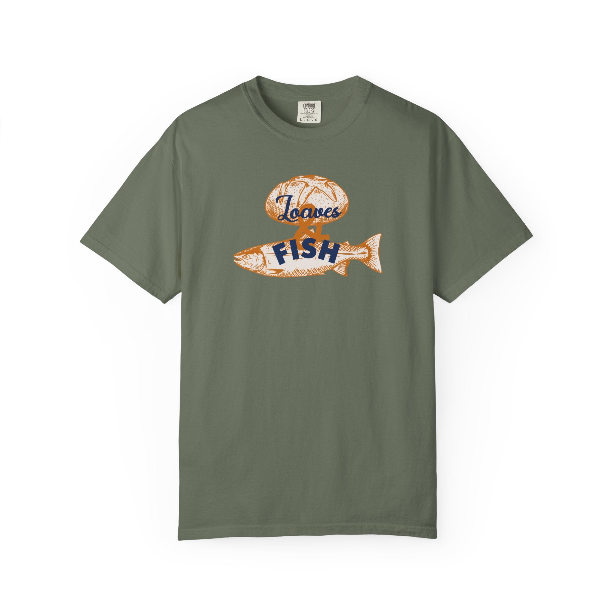 Loaves and Fish Miracle T-Shirt - Jesus Multiplication Faith Tee