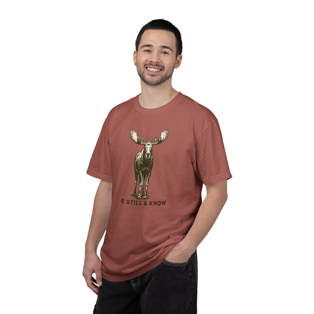Be Still & Know Moose Graphic T-Shirt