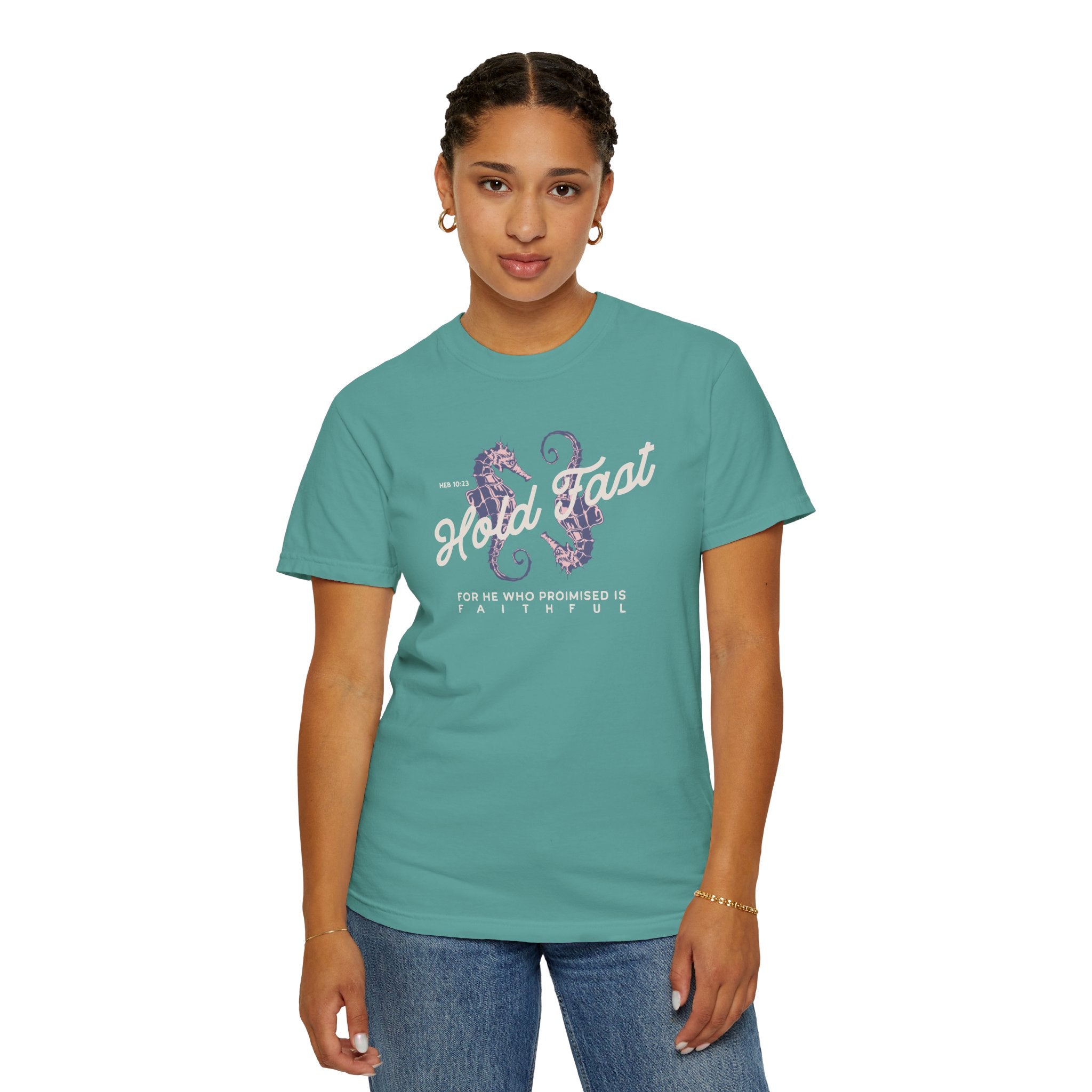 Hold Fast - Seahorse Graphic T-Shirt