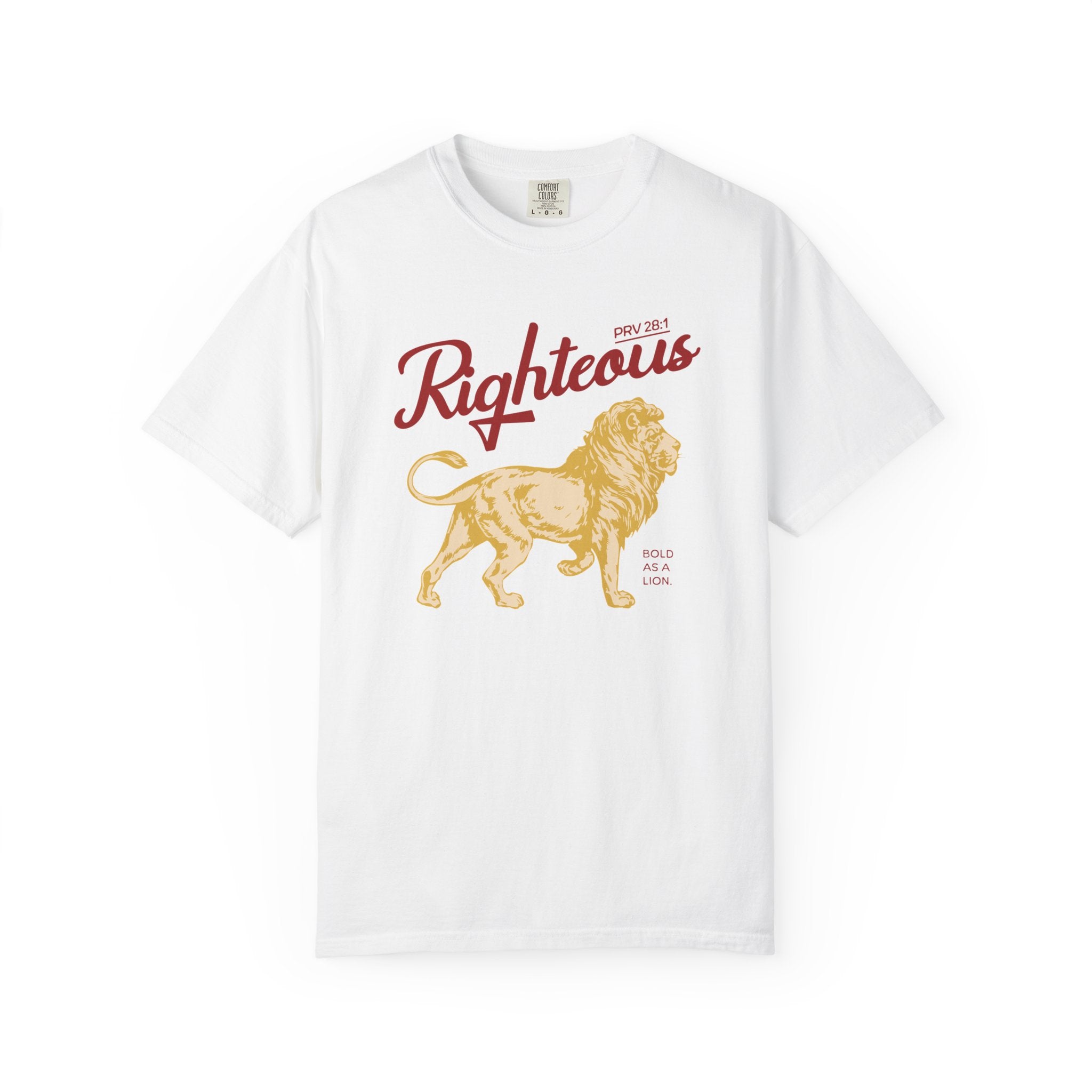 Righteous - Lion Graphic T-Shirt