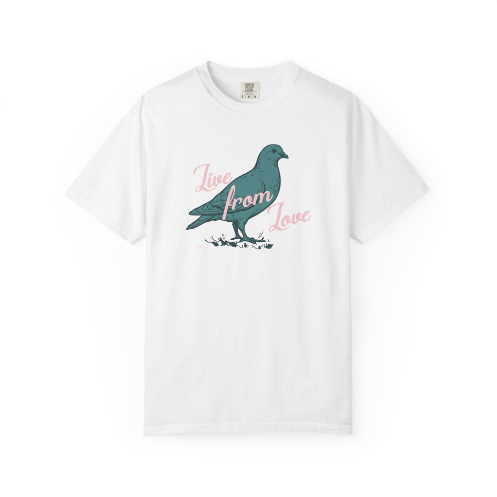 Live From Love - Dove Graphic Tee (Blue)