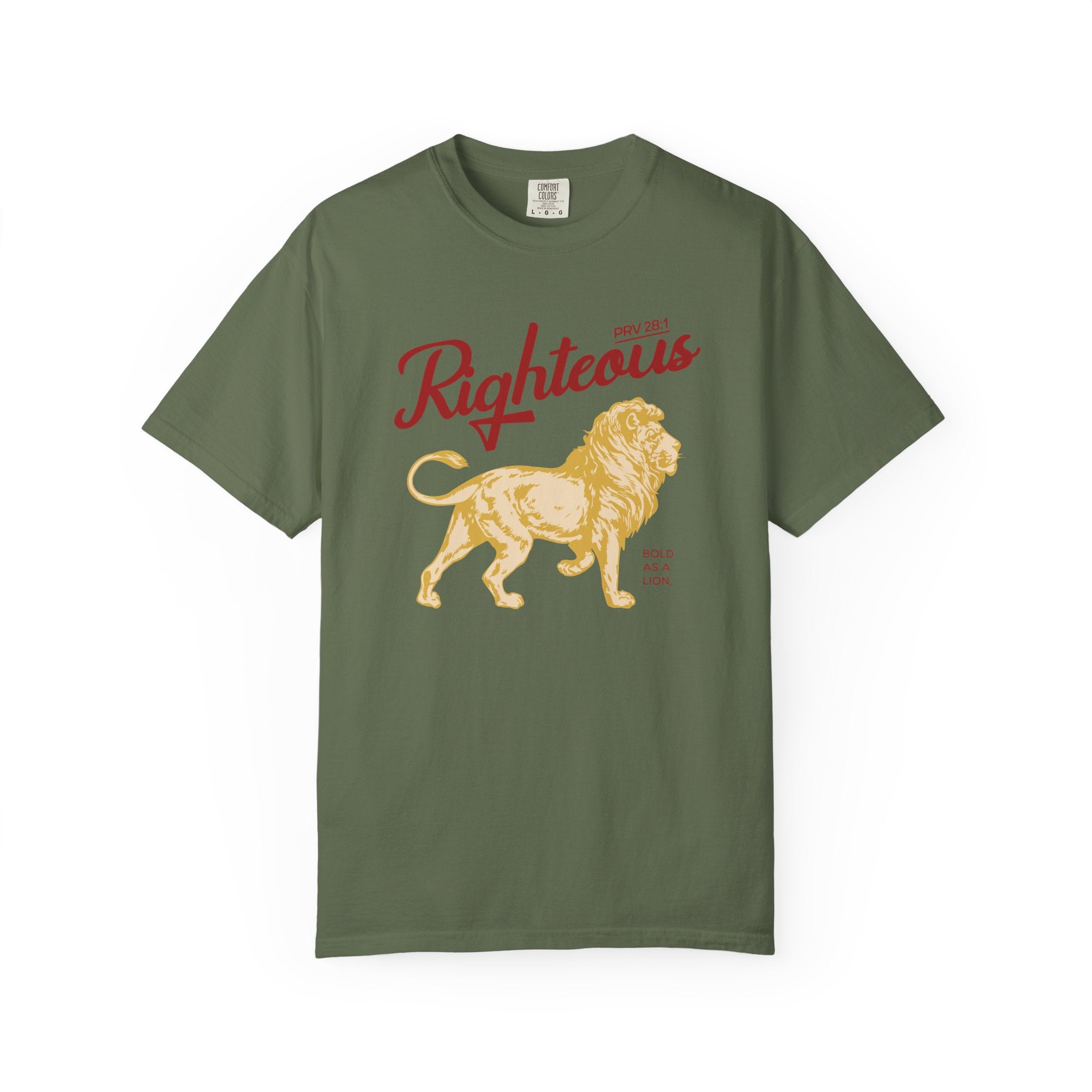 Righteous - Lion Graphic T-Shirt