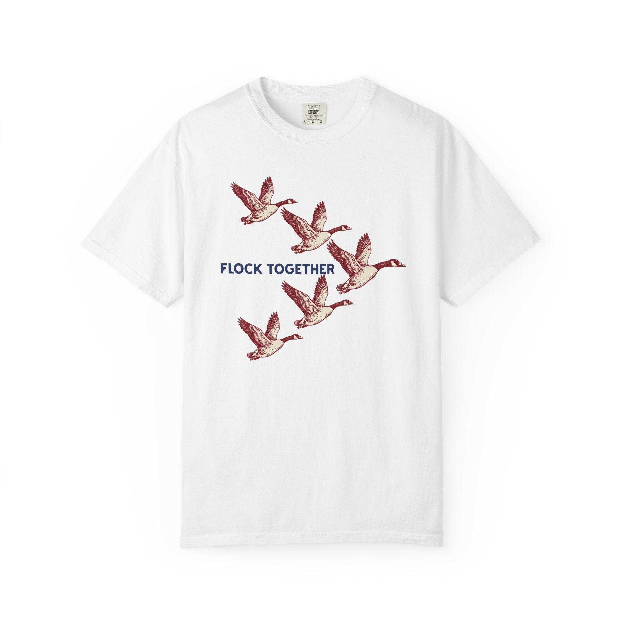 Flock Together - Geese Graphic T-Shirt