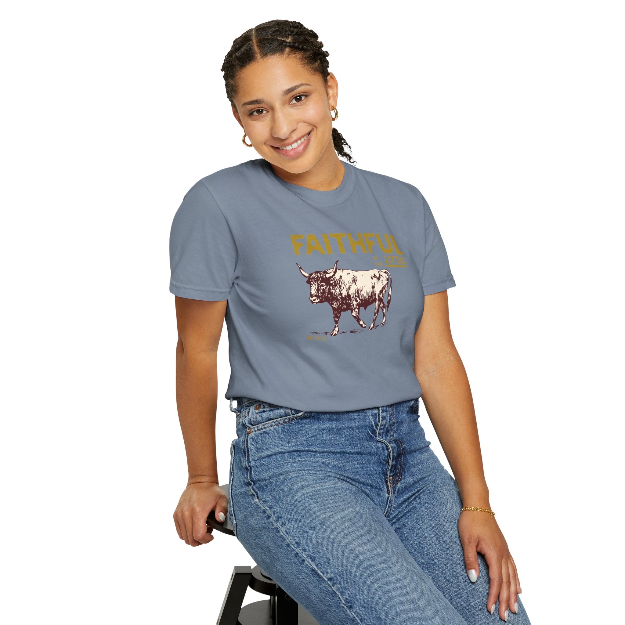 Faithful in the Little - Ox T-Shirt