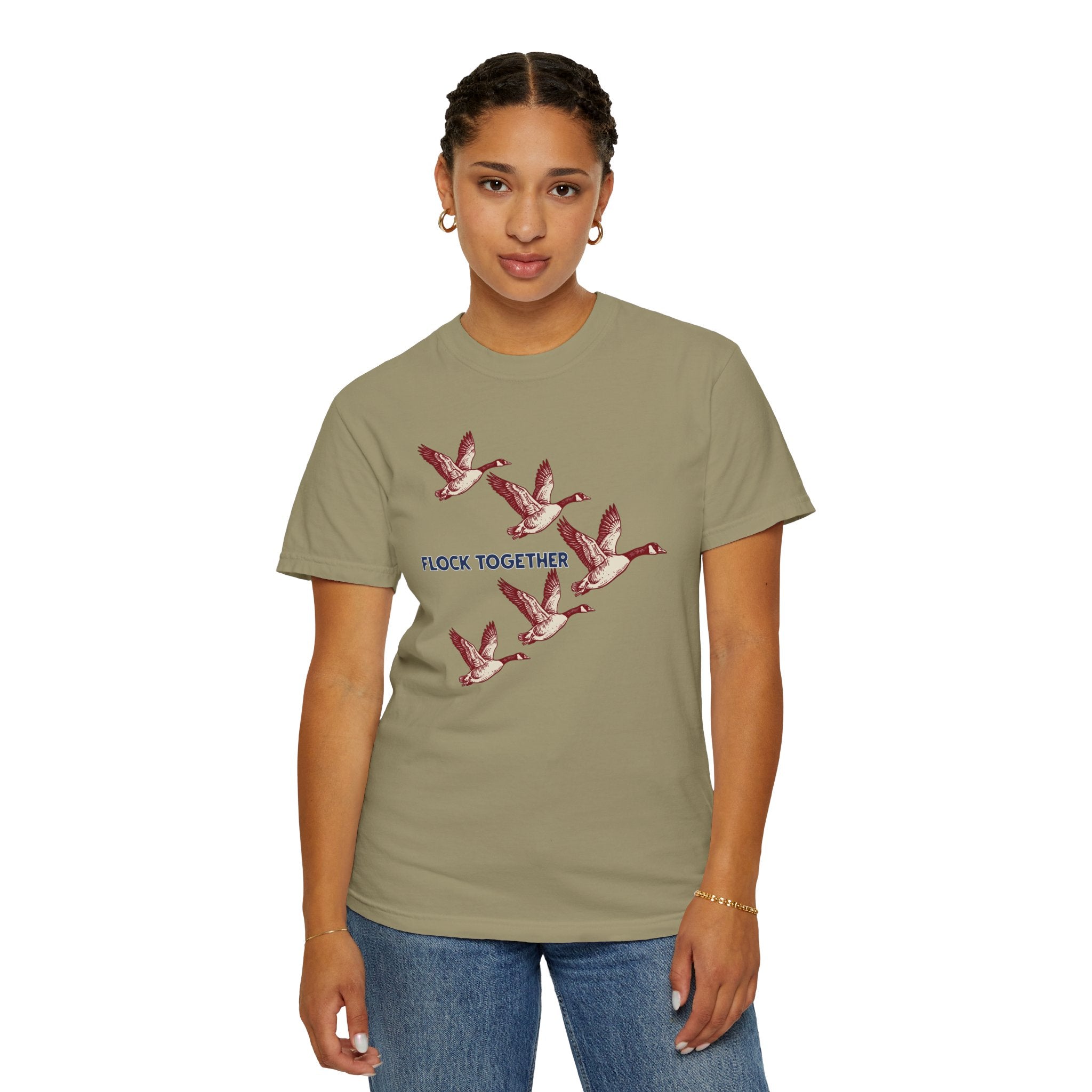 Flock Together - Geese Graphic T-Shirt