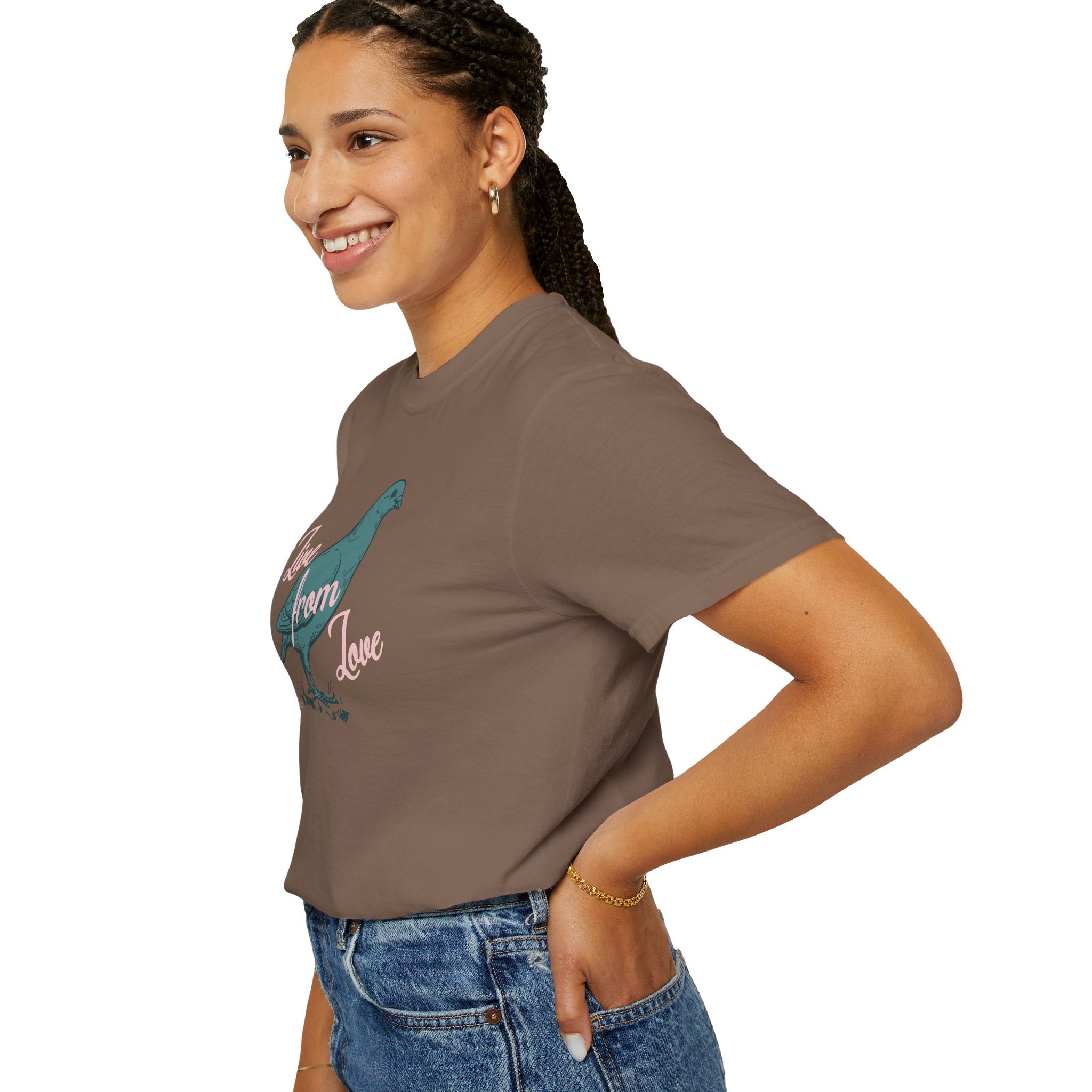 Live From Love - Dove Graphic Tee (Blue)