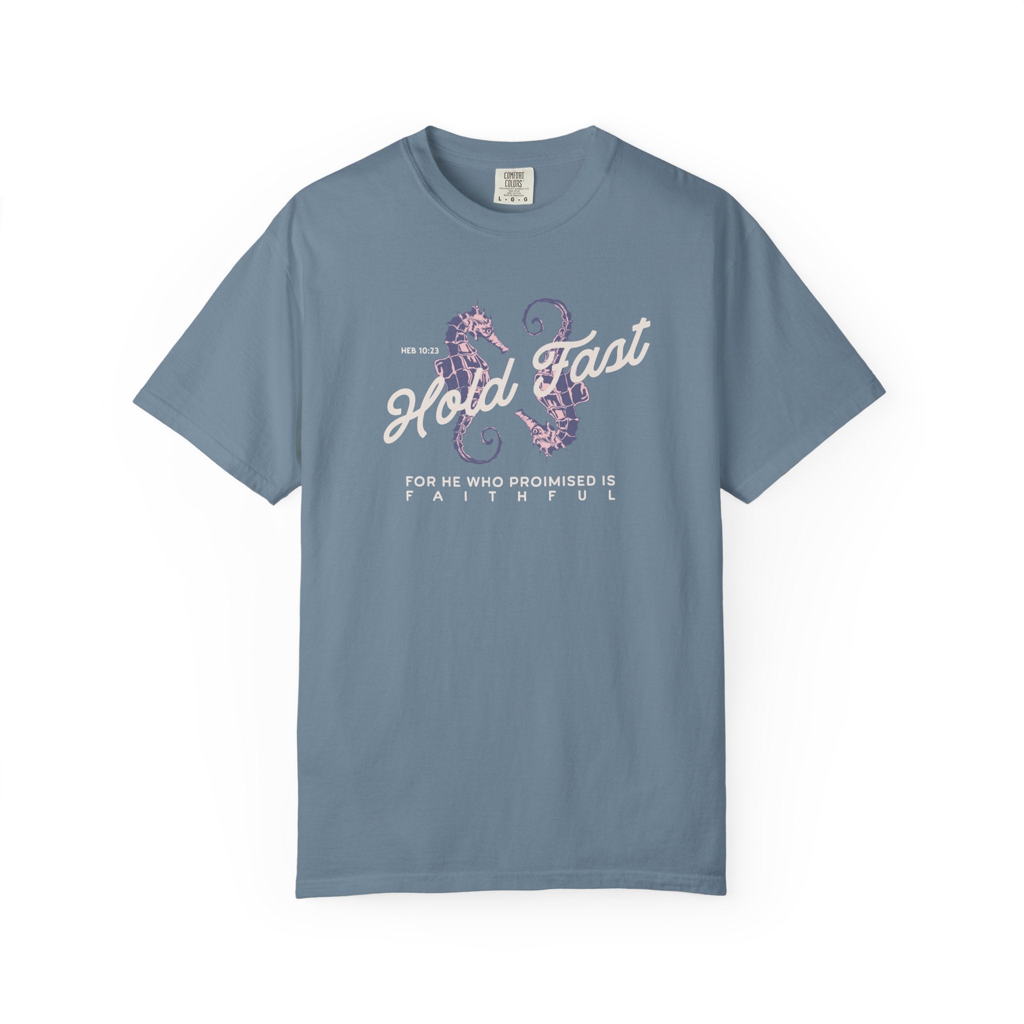Hold Fast - Seahorse Graphic T-Shirt