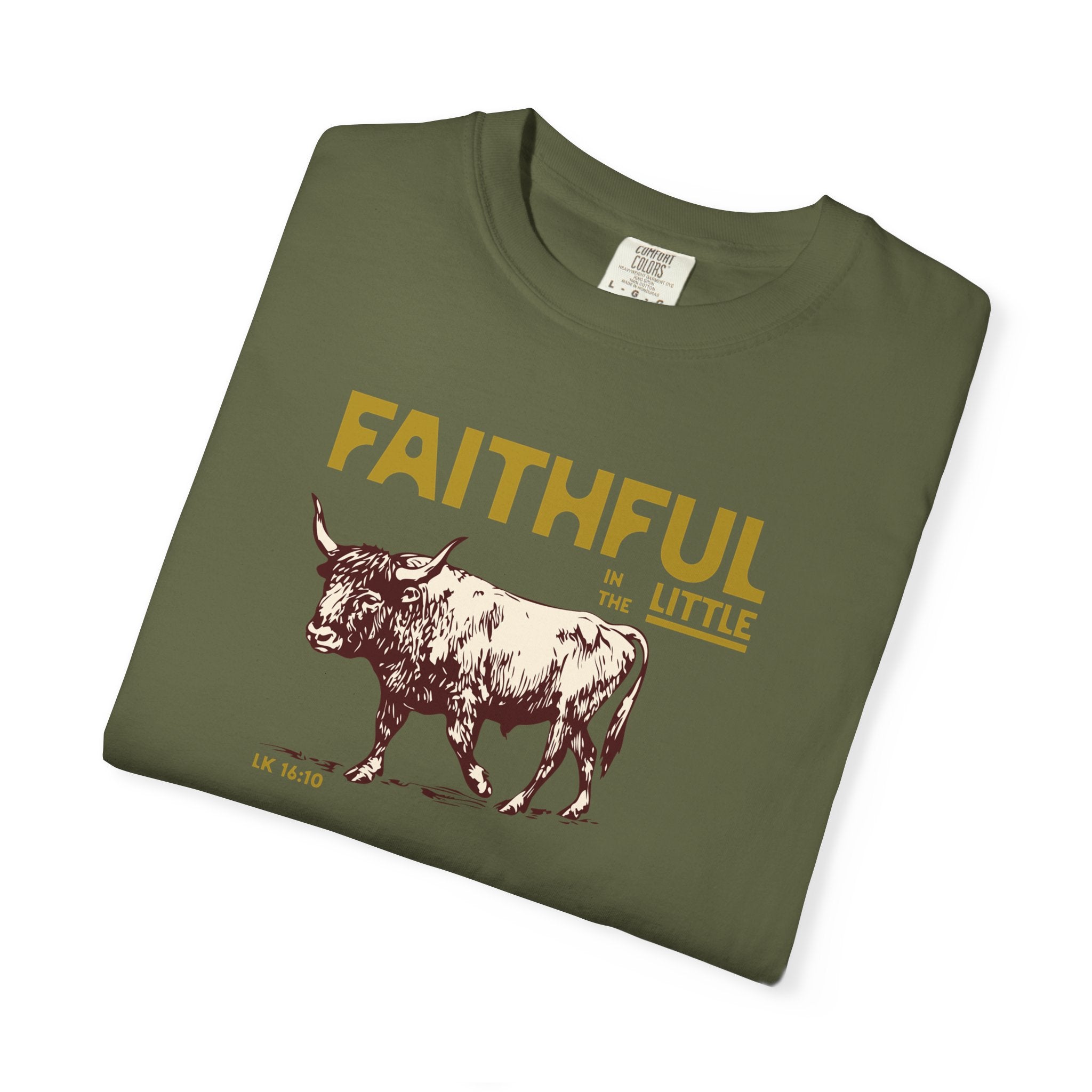 Faithful in the Little - Ox T-Shirt
