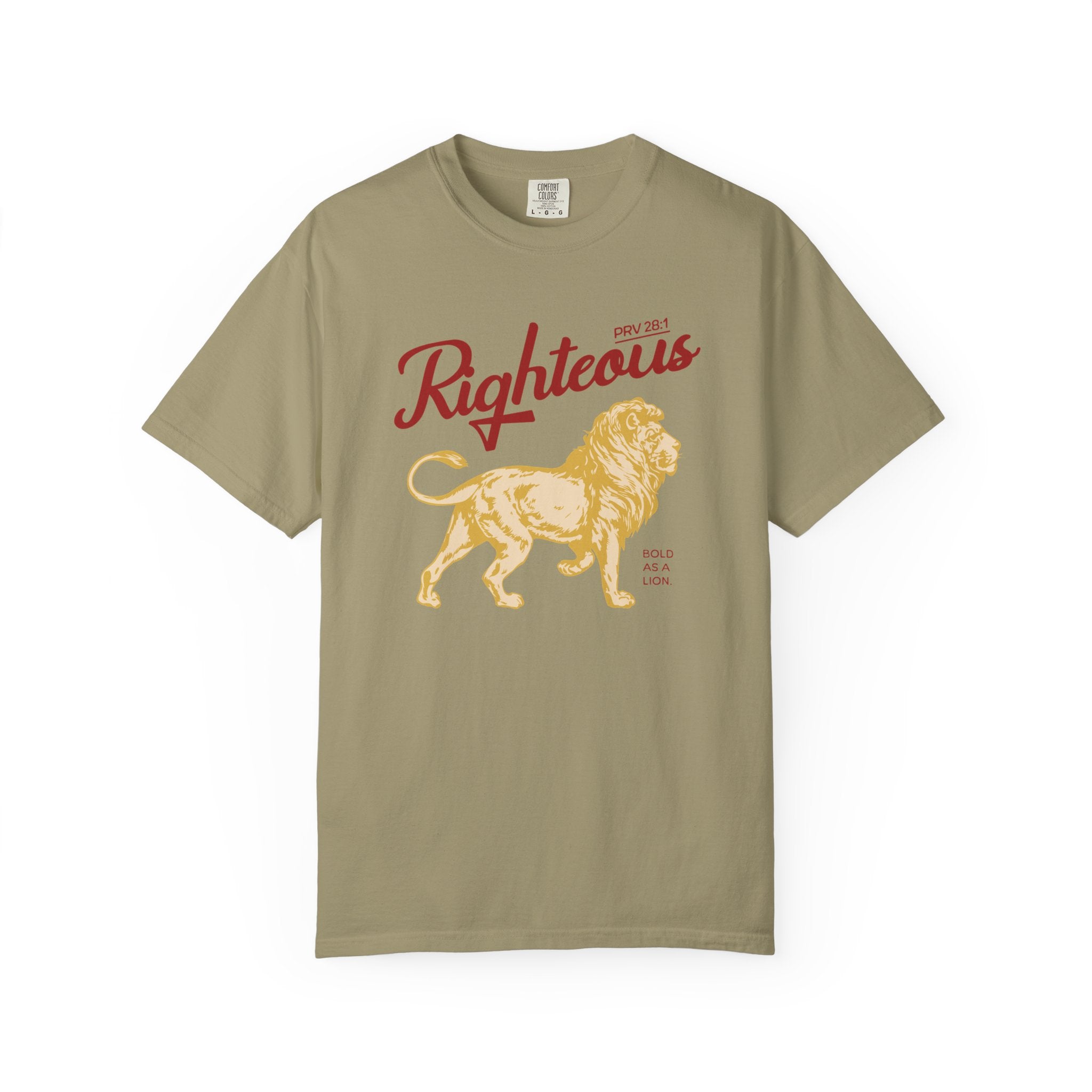 Righteous - Lion Graphic T-Shirt