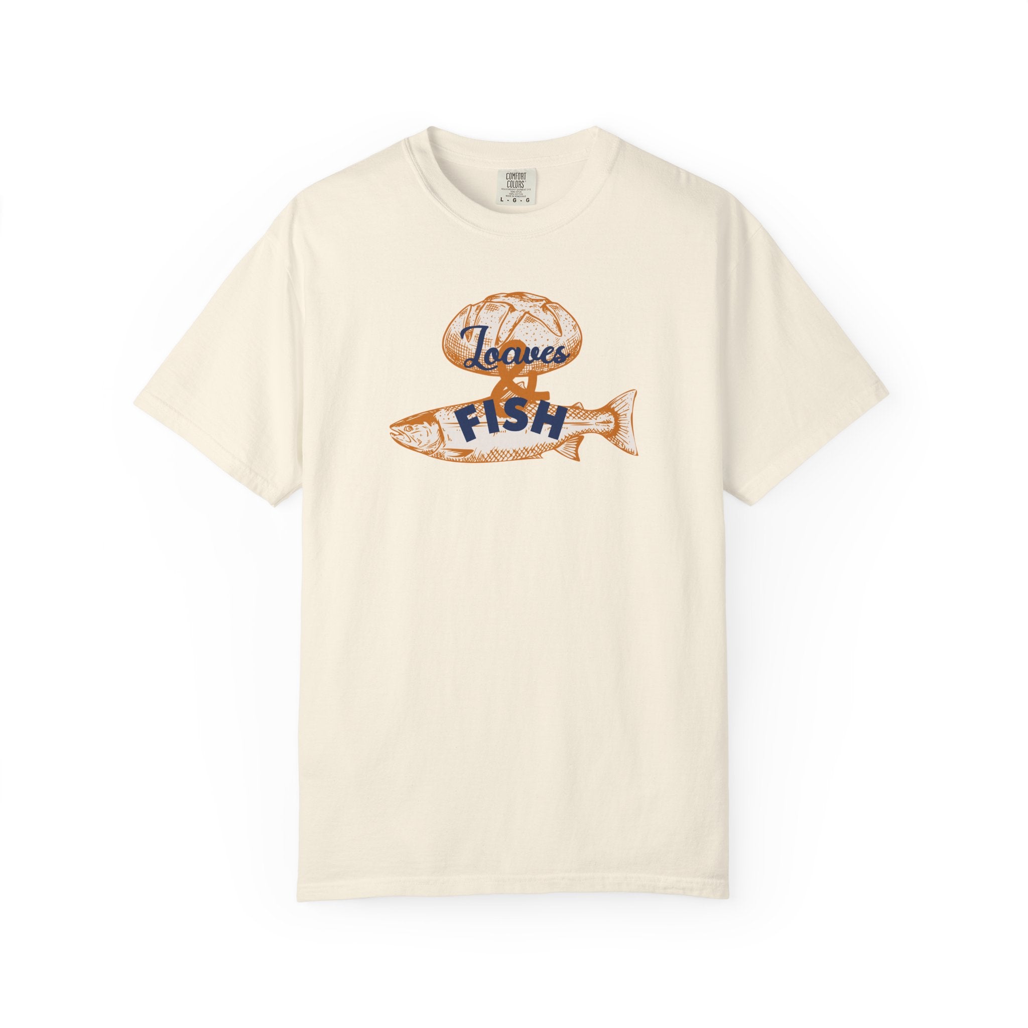 Loaves and Fish Miracle T-Shirt - Jesus Multiplication Faith Tee