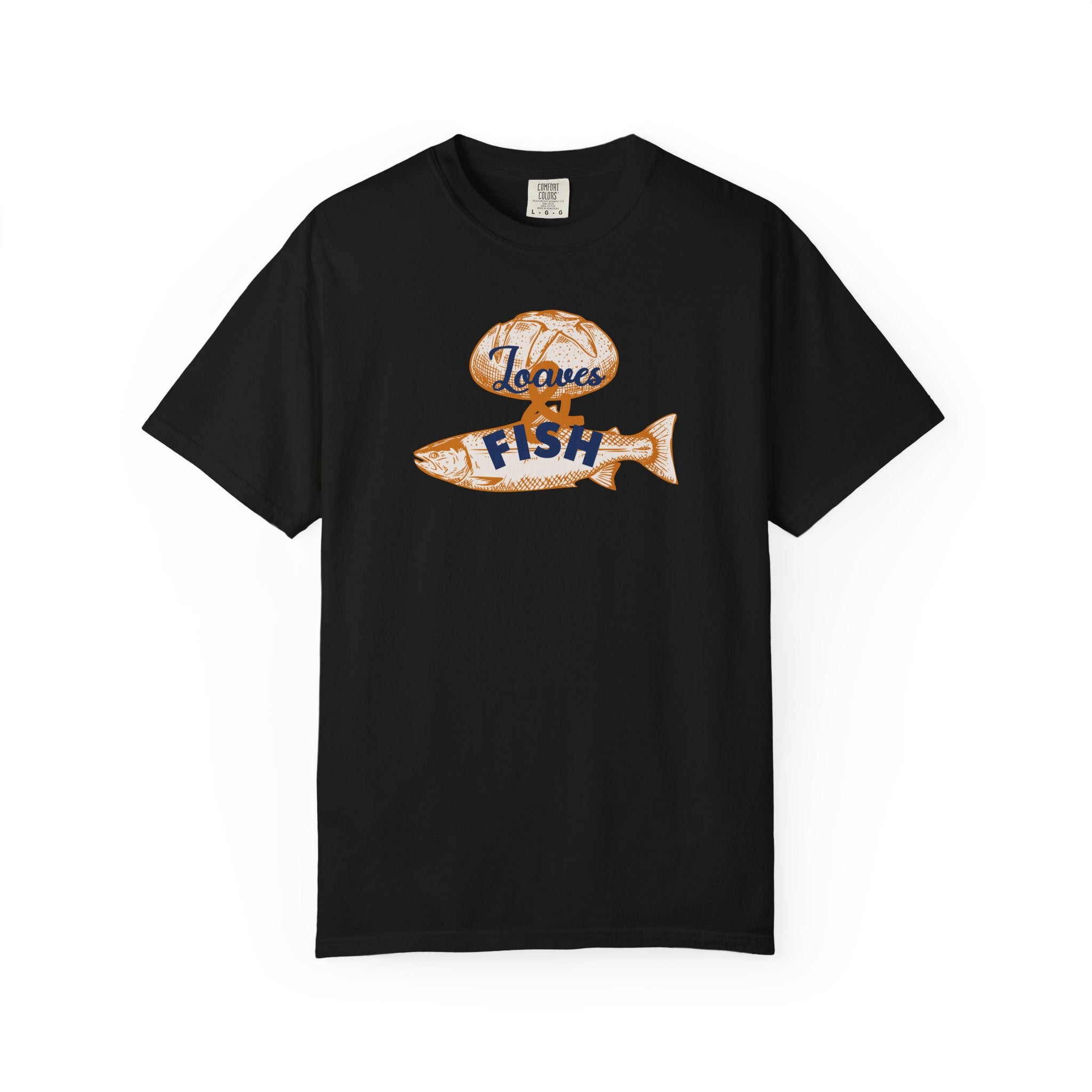 Loaves and Fish Miracle T-Shirt - Jesus Multiplication Faith Tee