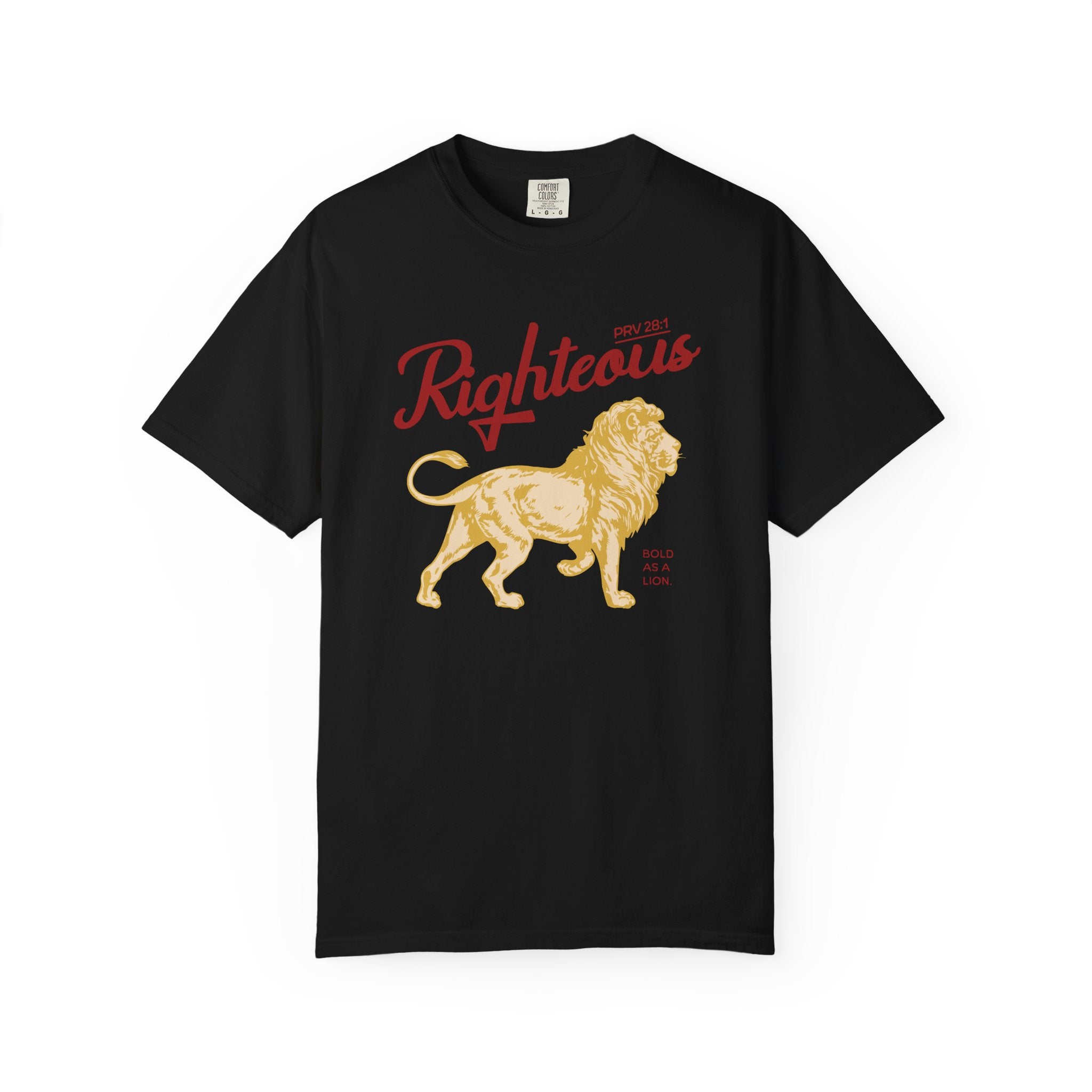 Righteous - Lion Graphic T-Shirt