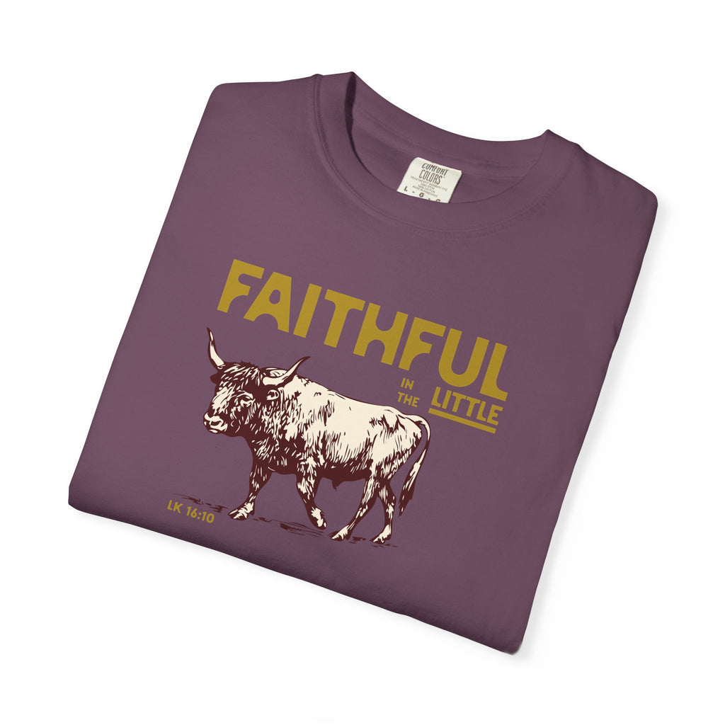 Faithful in the Little - Ox T-Shirt