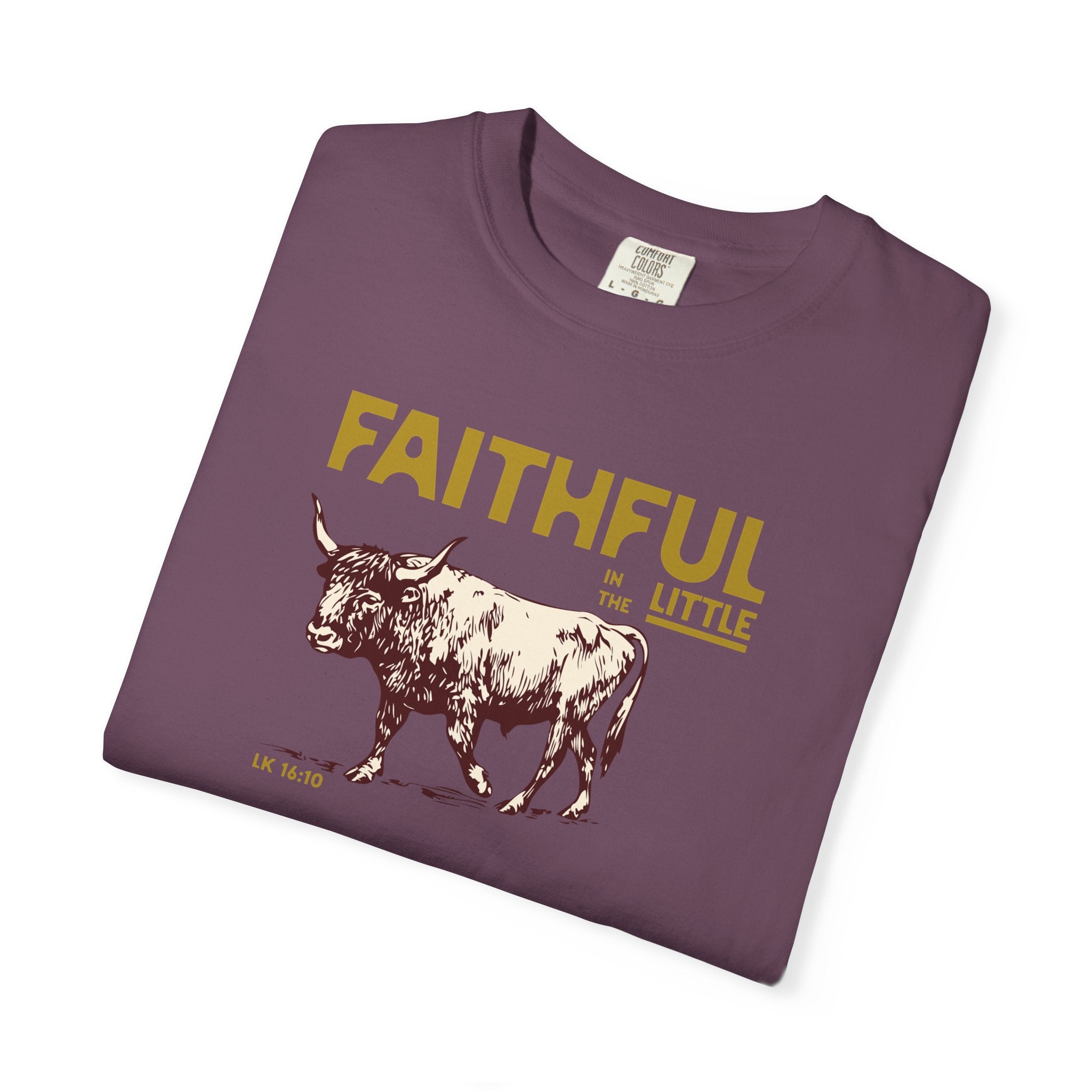 Faithful in the Little - Ox T-Shirt