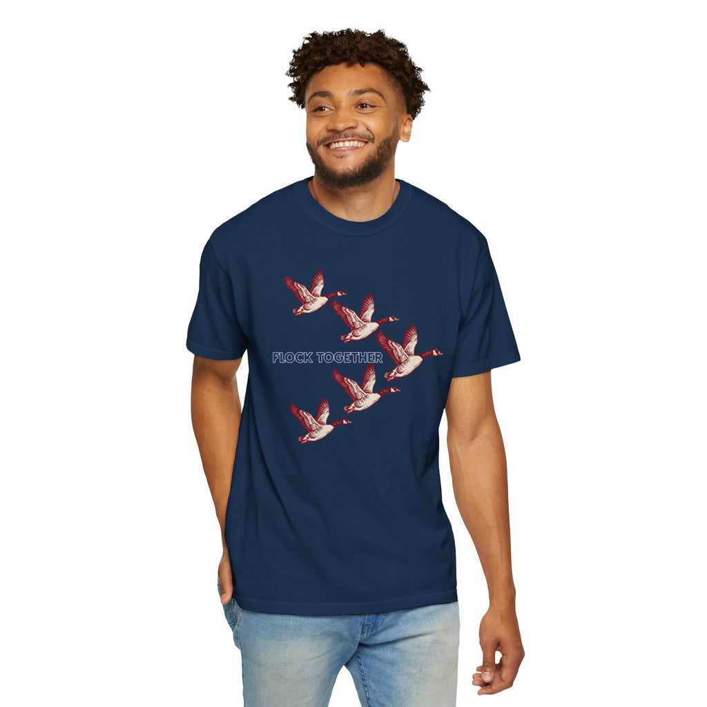 Flock Together - Geese Graphic T-Shirt