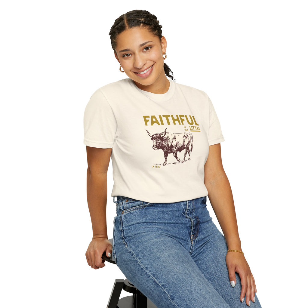 Faithful in the Little - Ox T-Shirt
